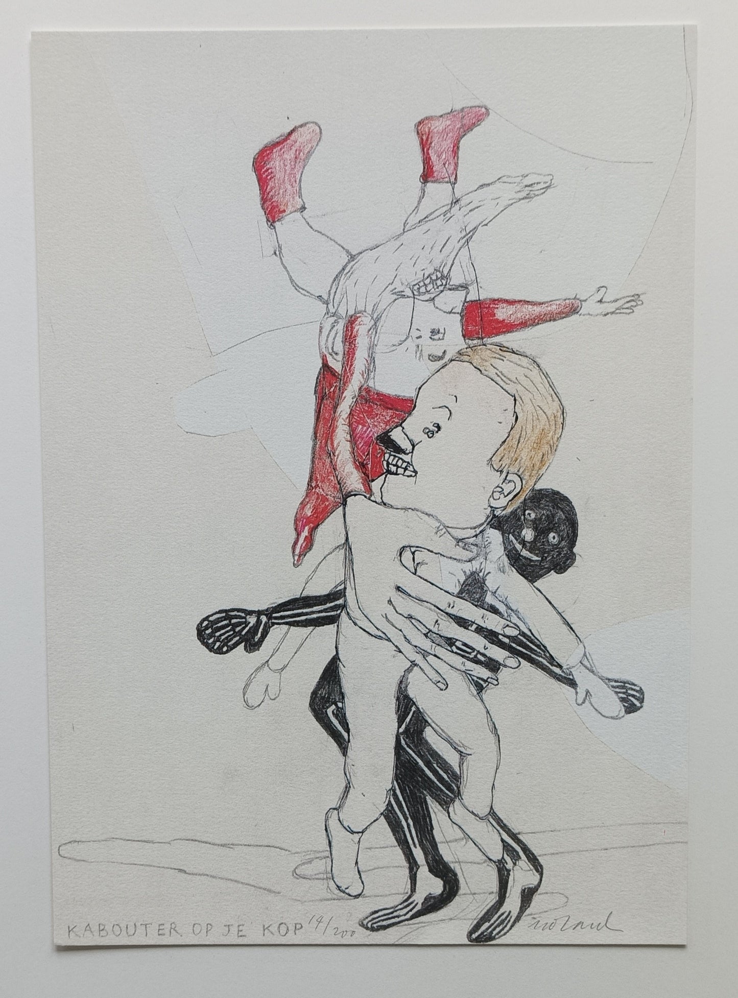 Roland Sohier (1950) Kabouter op je kop