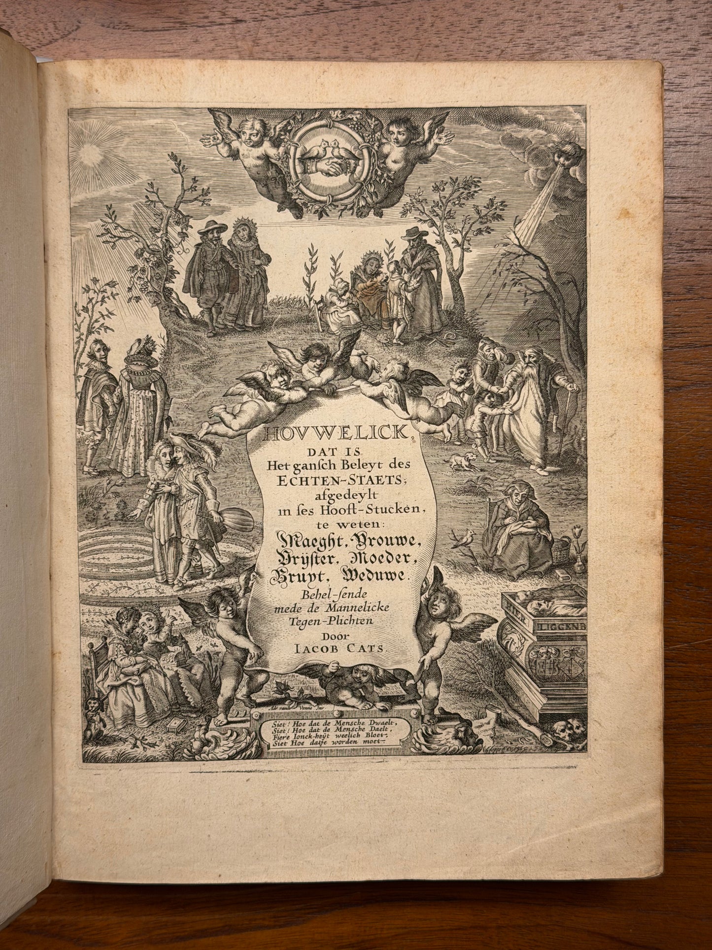 Jacob Cats, Houwelick. (Jan Pieterss vande Venne, Middelburg?) 1625