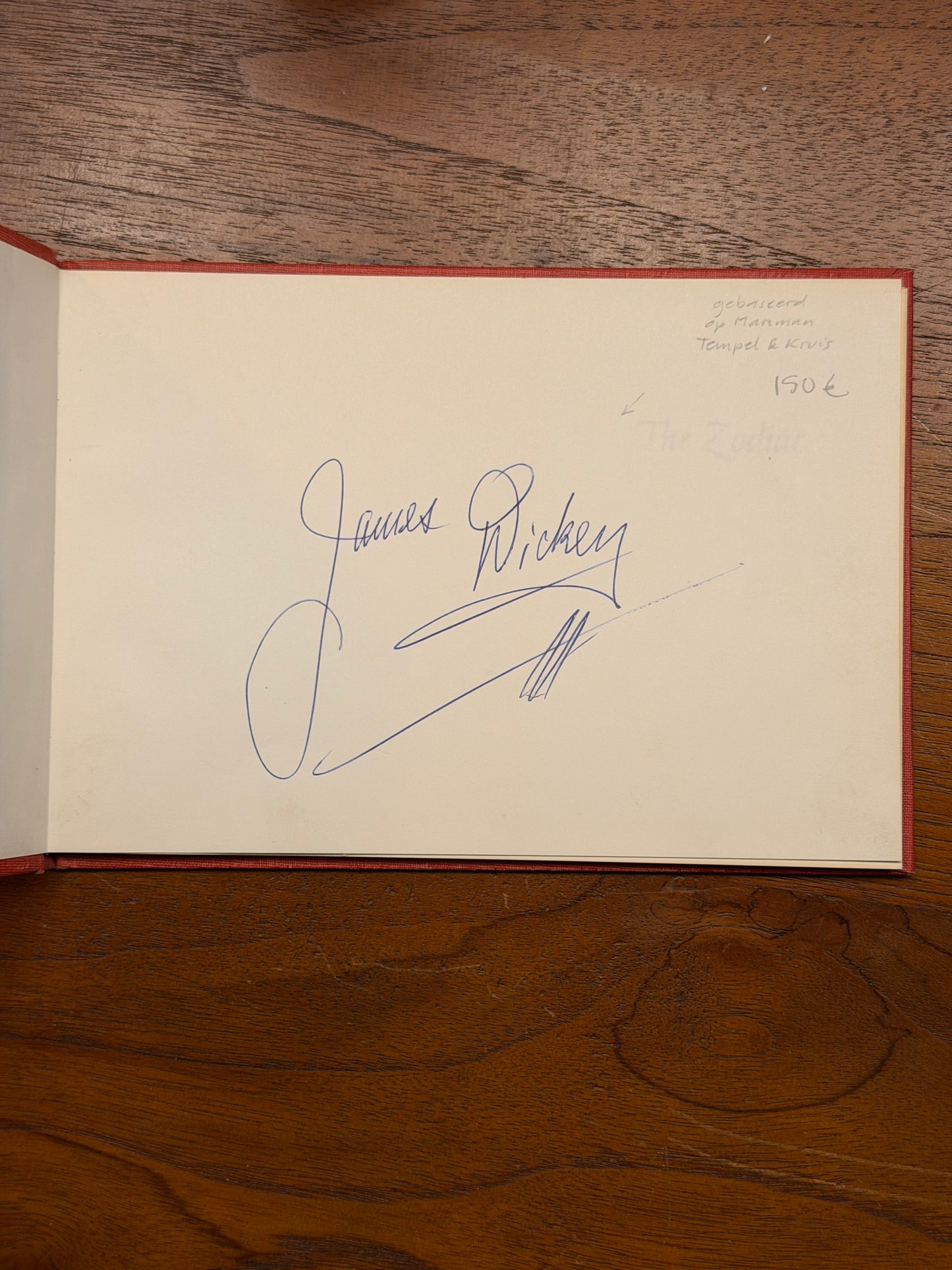 James Dickey. The Zodiac. 1976