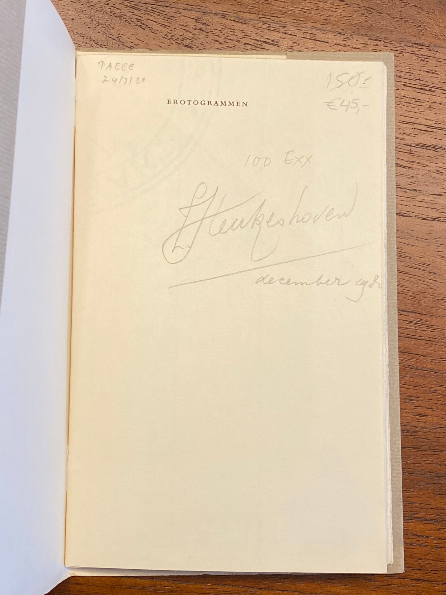 MARTIALIS EROTOGRAMMEN VERTAALD DOOR FRANS VAN DOOREN