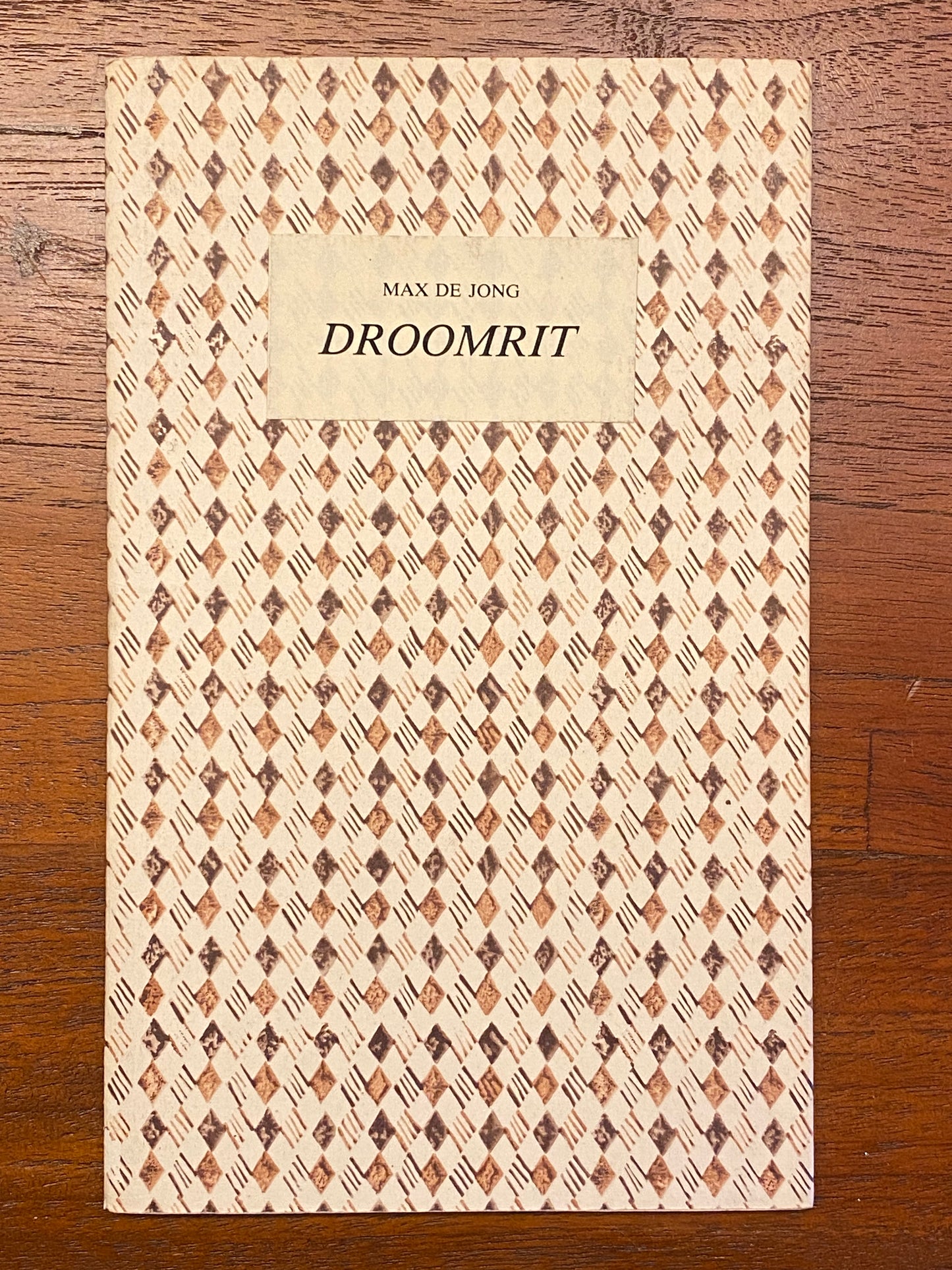 MAX DE JONG DROOMRIT