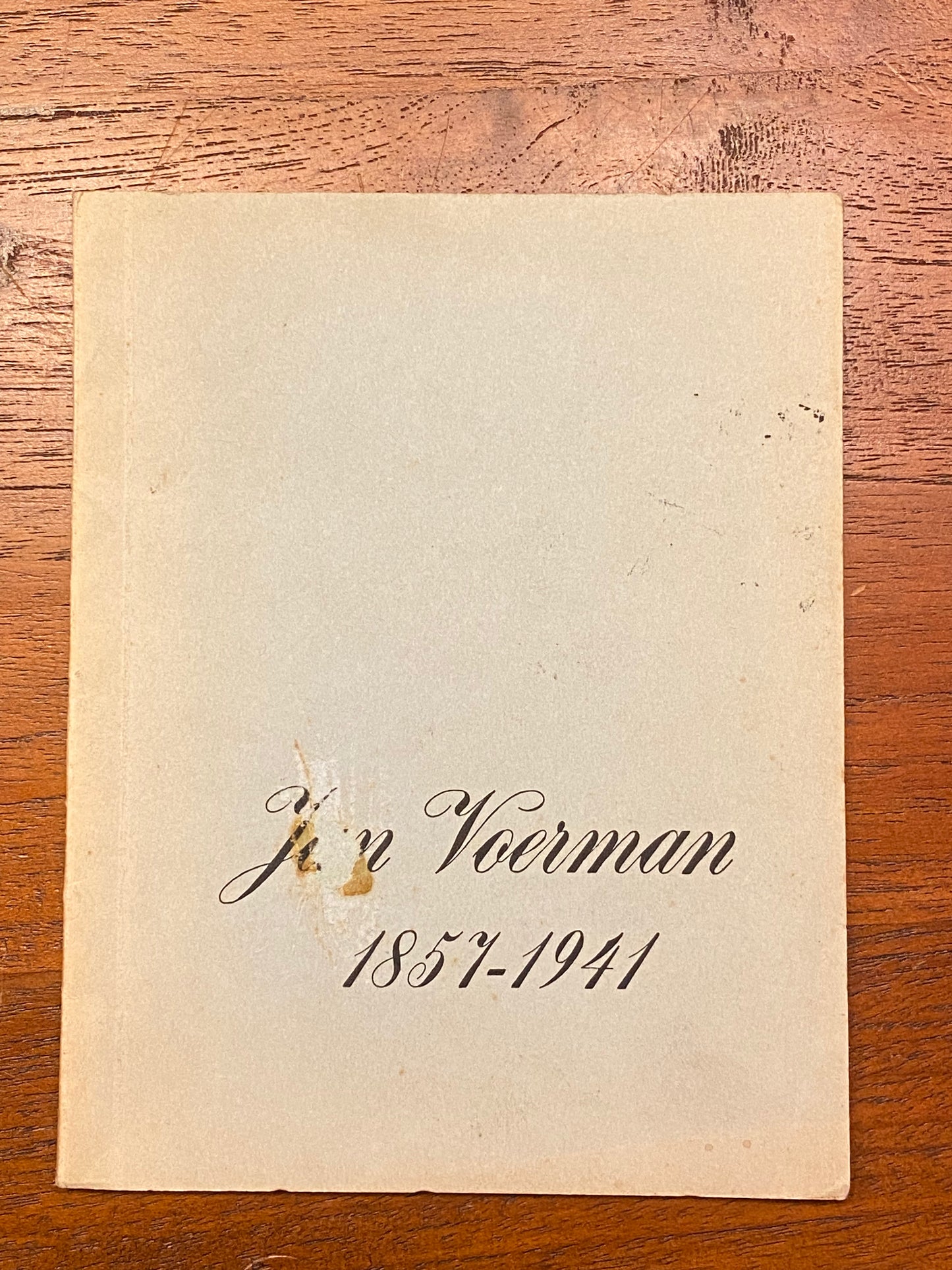 Jan Voerman 185%-1941