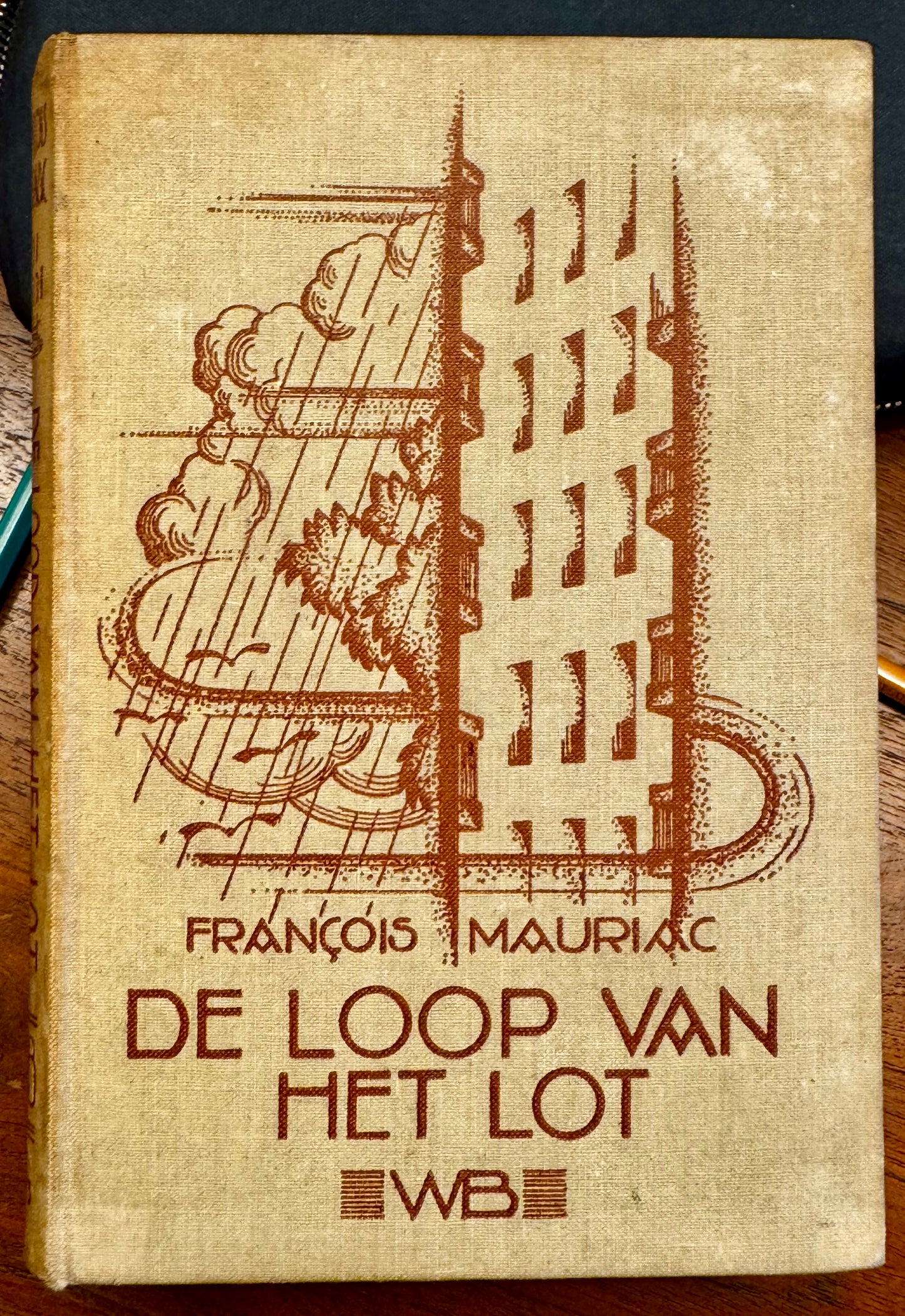 François Mauriac, De loop van het lot. Vertaald door J.C. Bloem. Amsterdam, Wereldbibliotheek, 1934