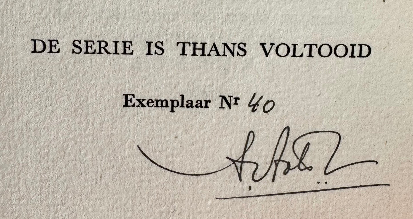E. du Perron, Gebed bij de harde dood. Brussel, gedrukt voor de vrienden van A.A.M. Stols, 1928