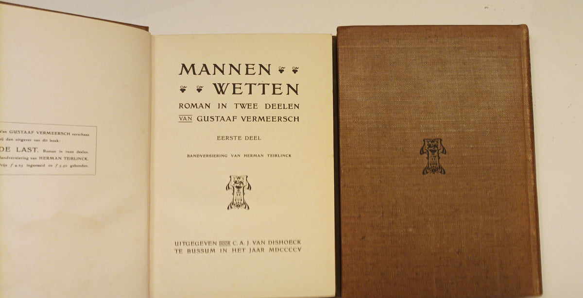 Gustave Vermeersch. Mannenwetten.