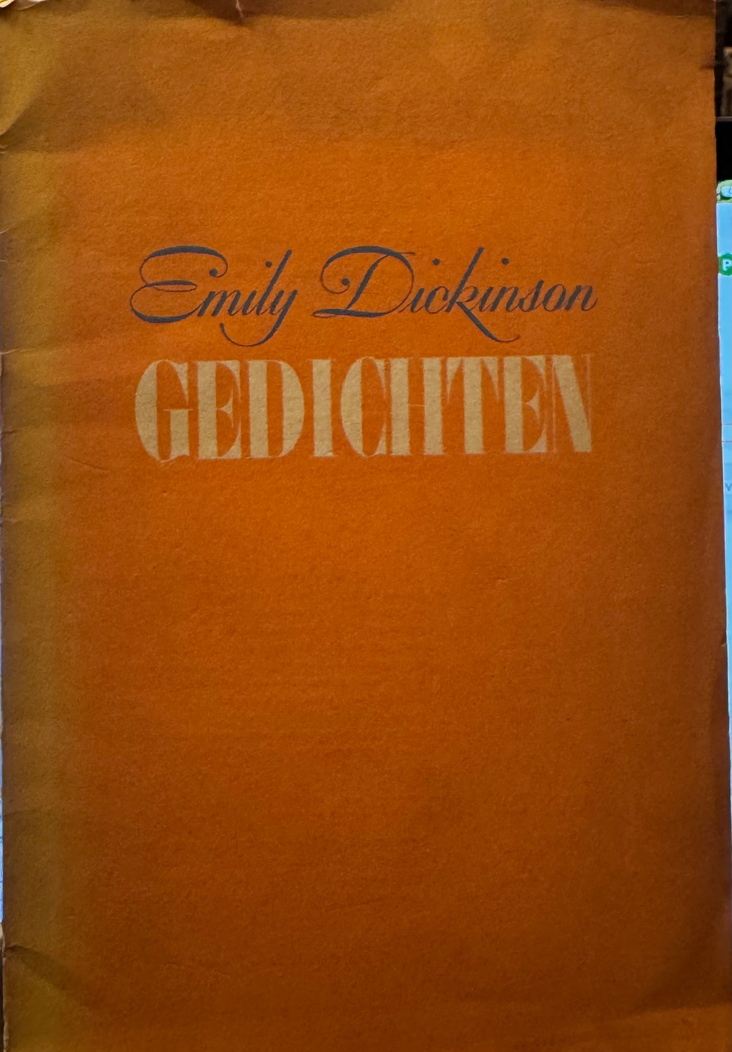 Emily Dickinson, Gedichten. Den Haag, H.P. Leopold, 1939