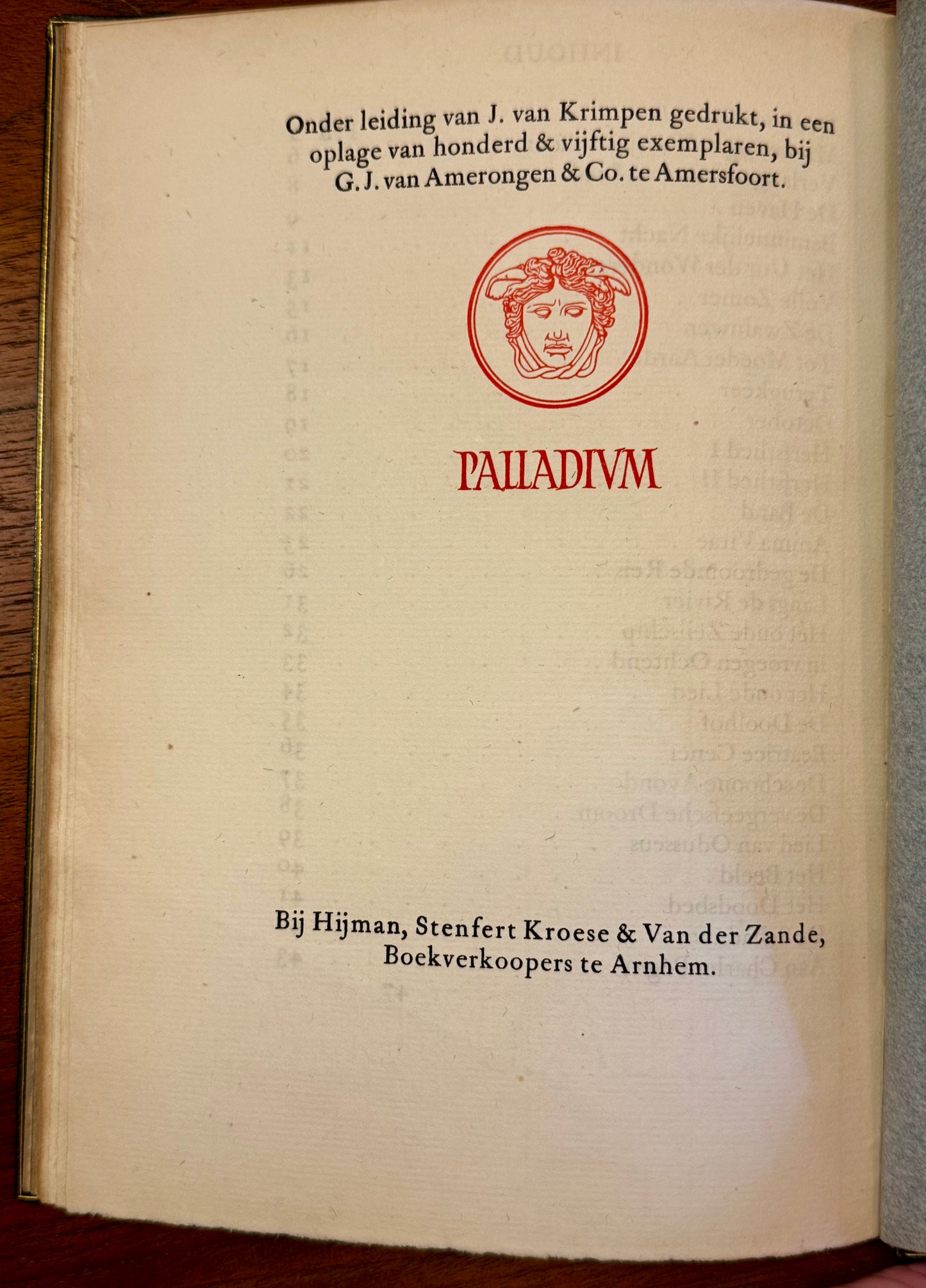 Jan van Nijlen, Het aangezicht der aarde, Arnhem, Hijman, Stenfert Kroese & Van der Zande, 1923 (Copy)
