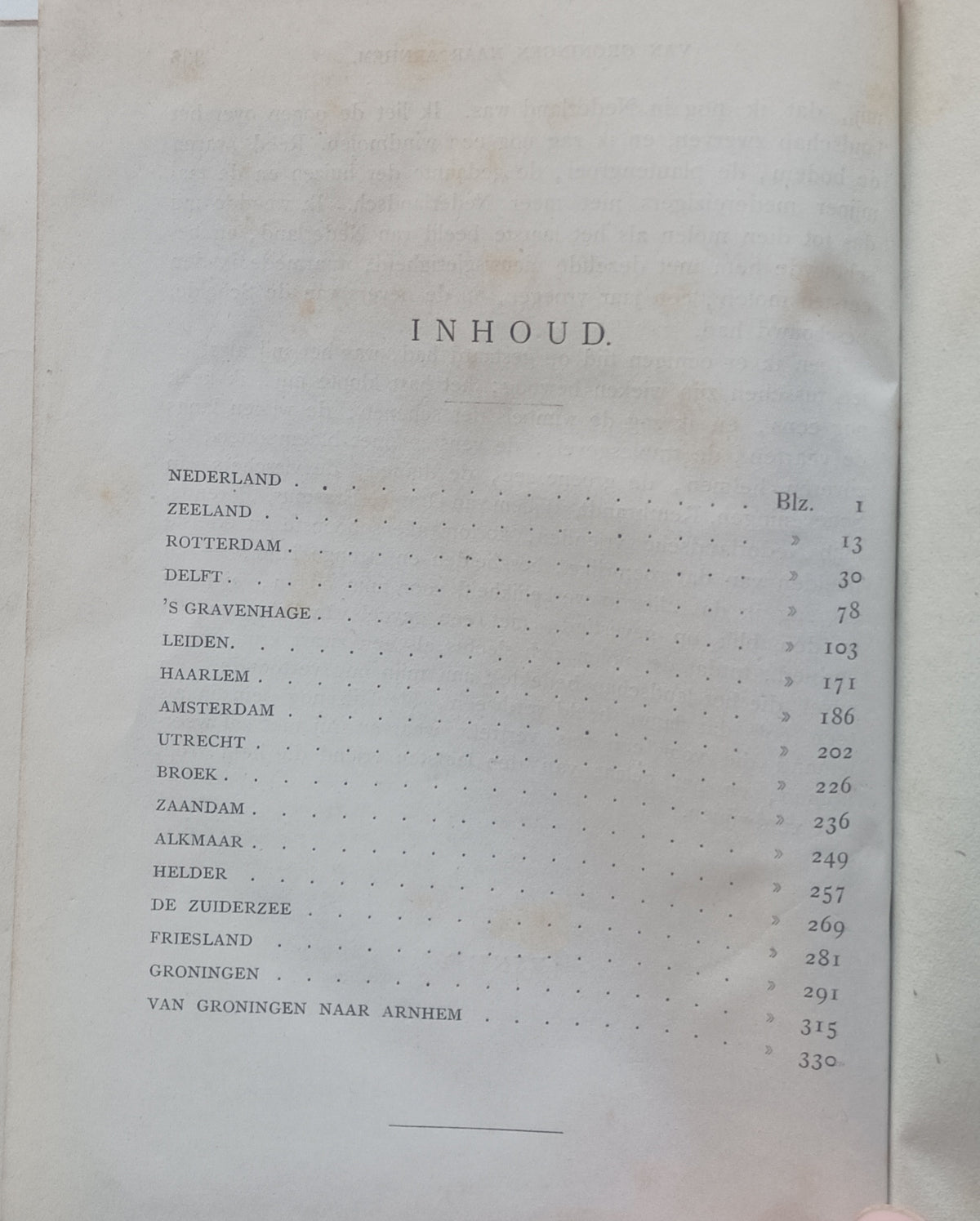 Edmondo de Amicis. Nederland en zijn bewoners. U. h. Italiaansch door D. Lodeesen. Voorrrede van dr. Jan ten Brink.