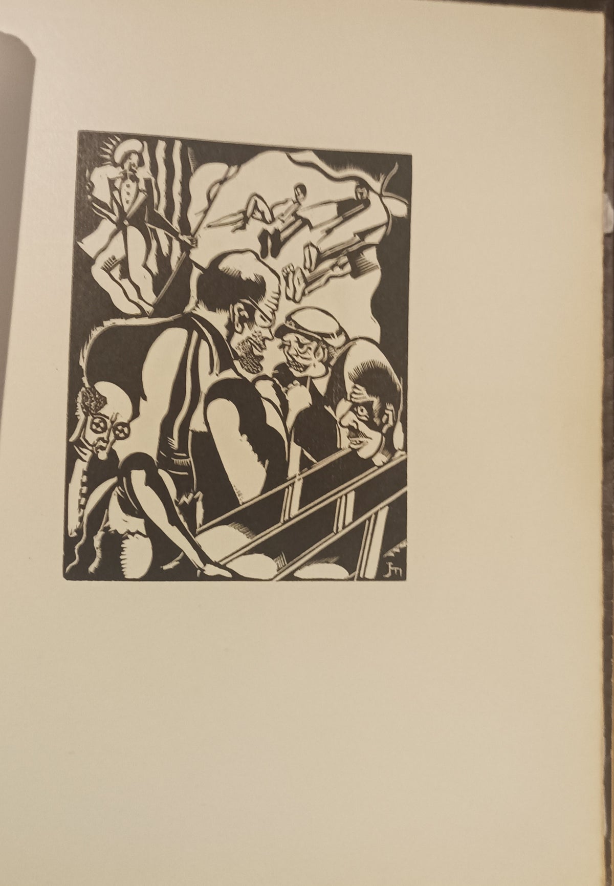 Paul van Ostaijen. Intermezzo. Houtsneden van Joris Minne.