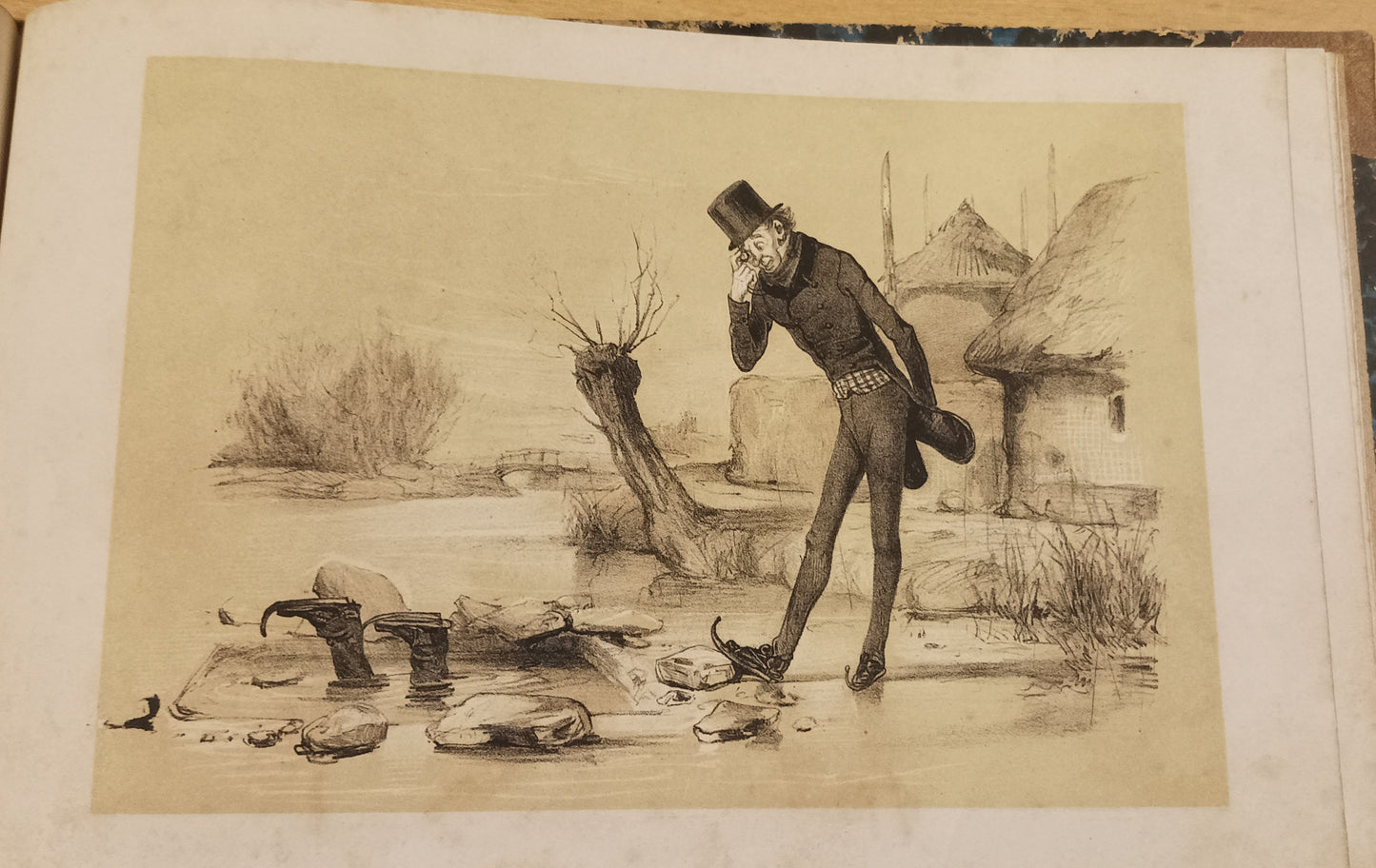 [Gothic. Queer] Alexander Ver Huell (Dutch, 1822-1897) Collection of 140 original lithographic plates.