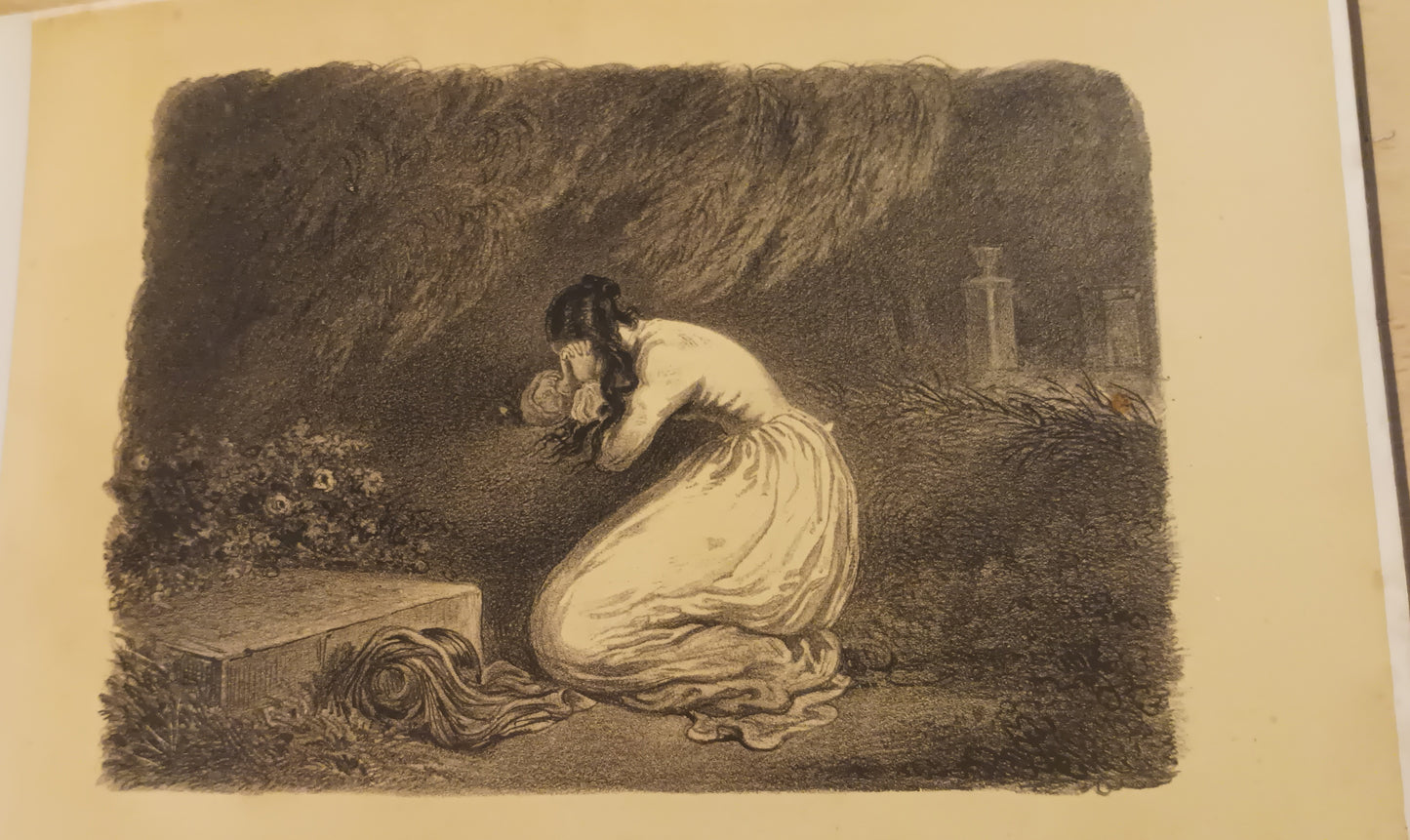 [Gothic. Queer] Alexander Ver Huell (Dutch, 1822-1897) Collection of 140 original lithographic plates.