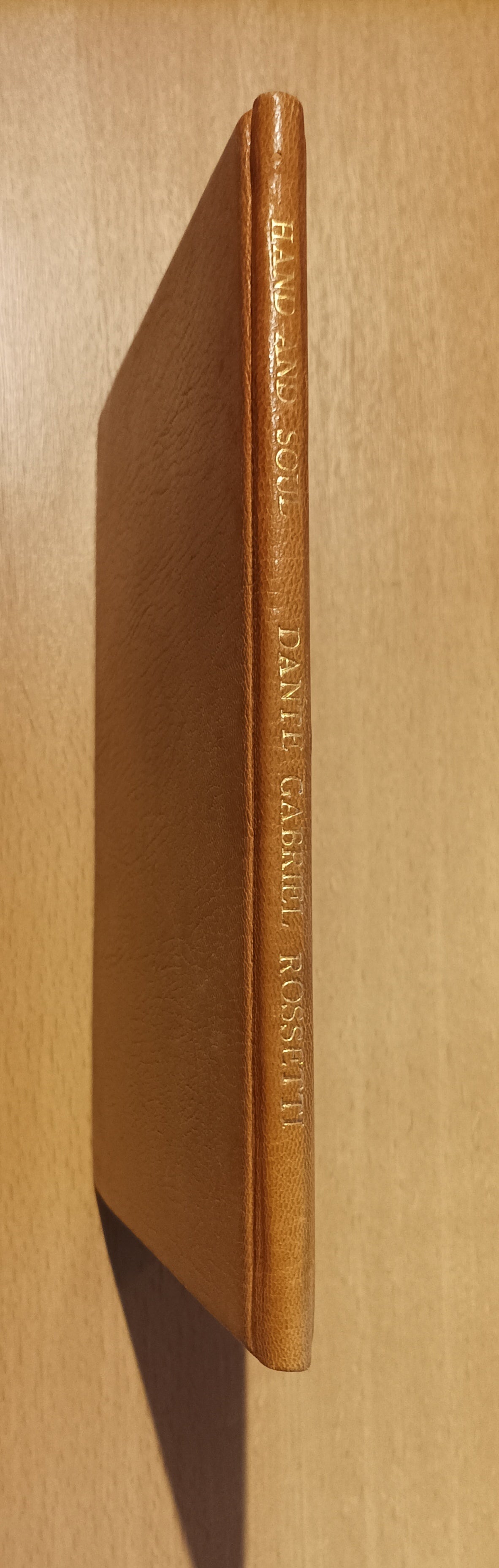 [Heuvelpers]. D.G. Rossetti.  Hand and Soul.