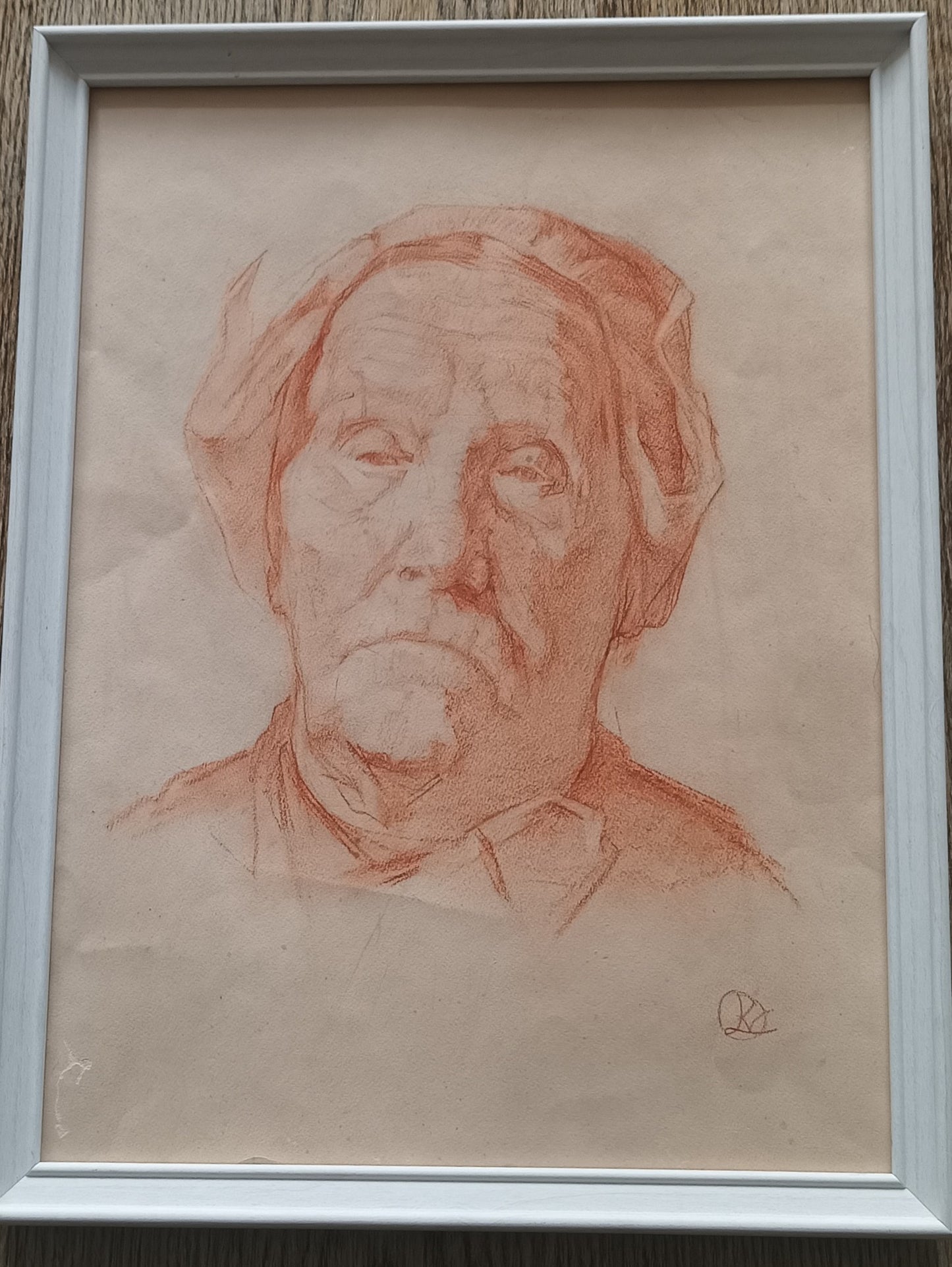 Urk, C.J. (Kees) van (1895-1976) Portrait of a Lady from Katwijk.