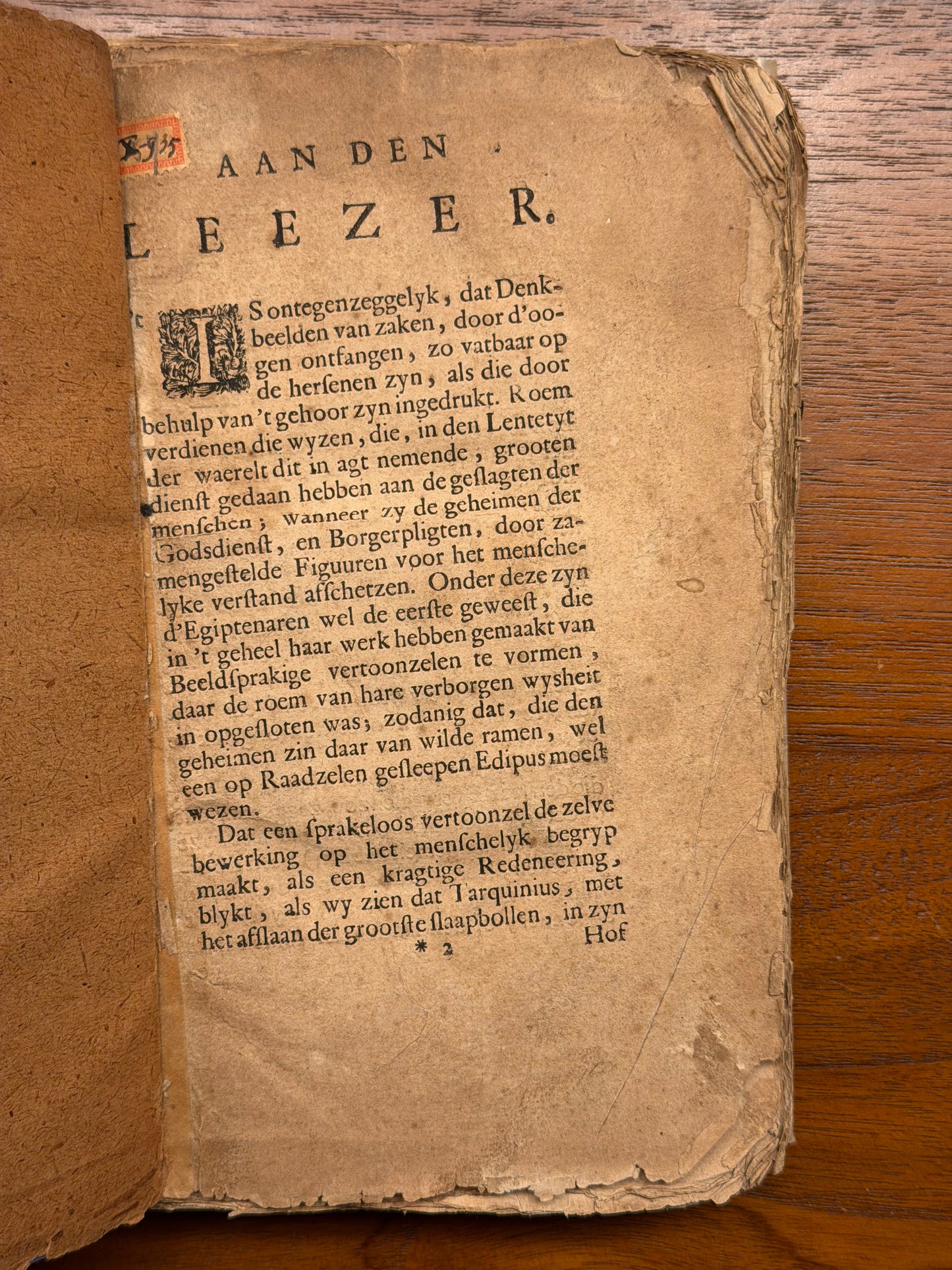 E. Verryke, Zederyke zinnebeelden, vertoont in konstplaten. t' Amsterdam, Isaac Trojel, 1712