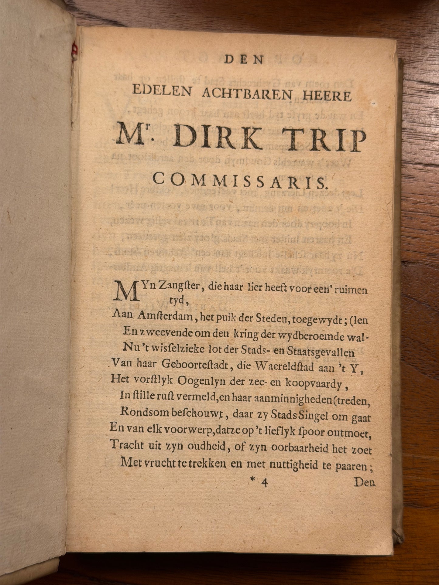 Daniel Willinks, De Amsterdamsche buitensingel. 1722