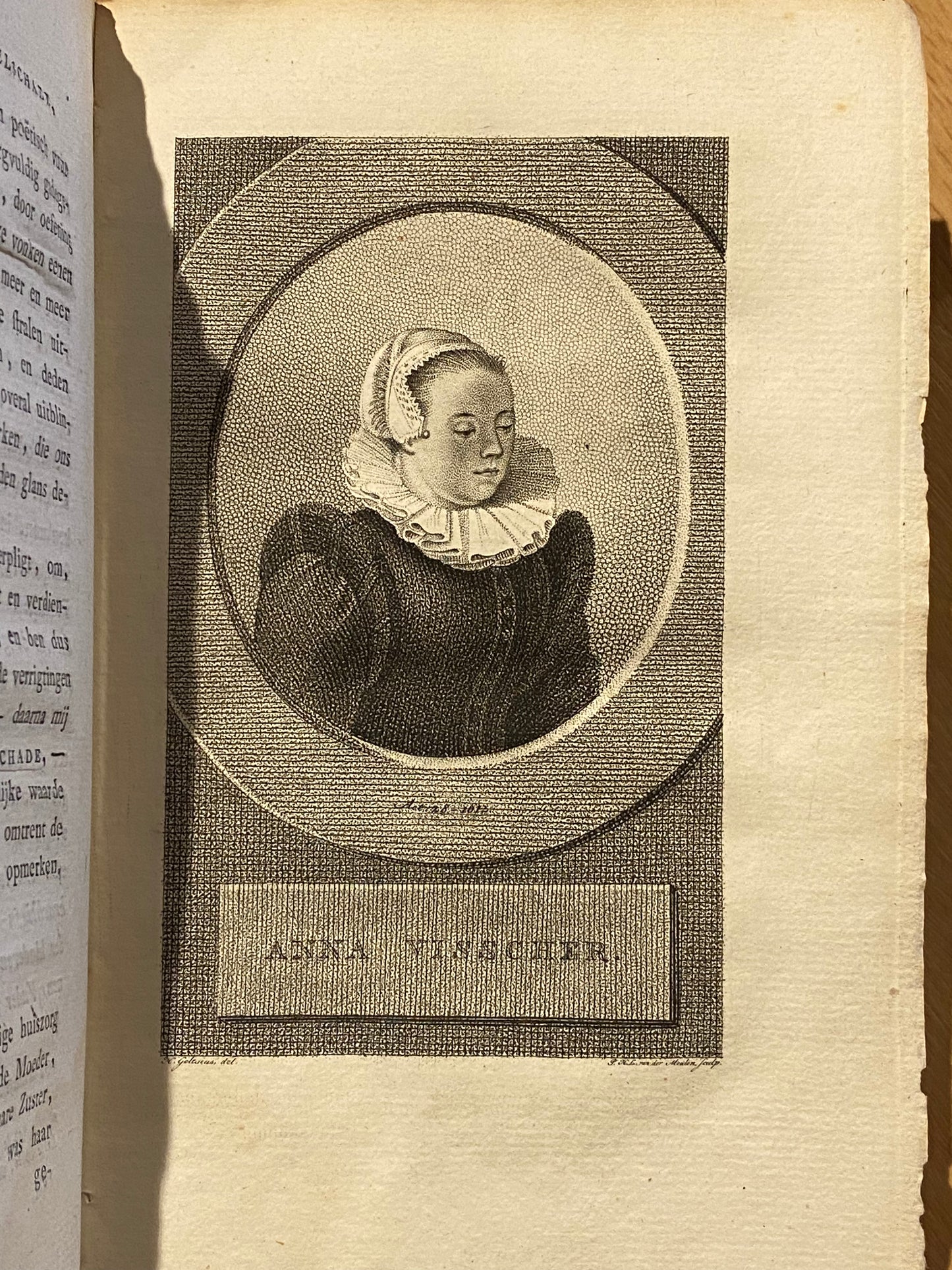 Jacobus Scheltema, Anna en Maria Tesselschade, de dochters van Roemer Visscher. Amsterdam, IJntema, 1808