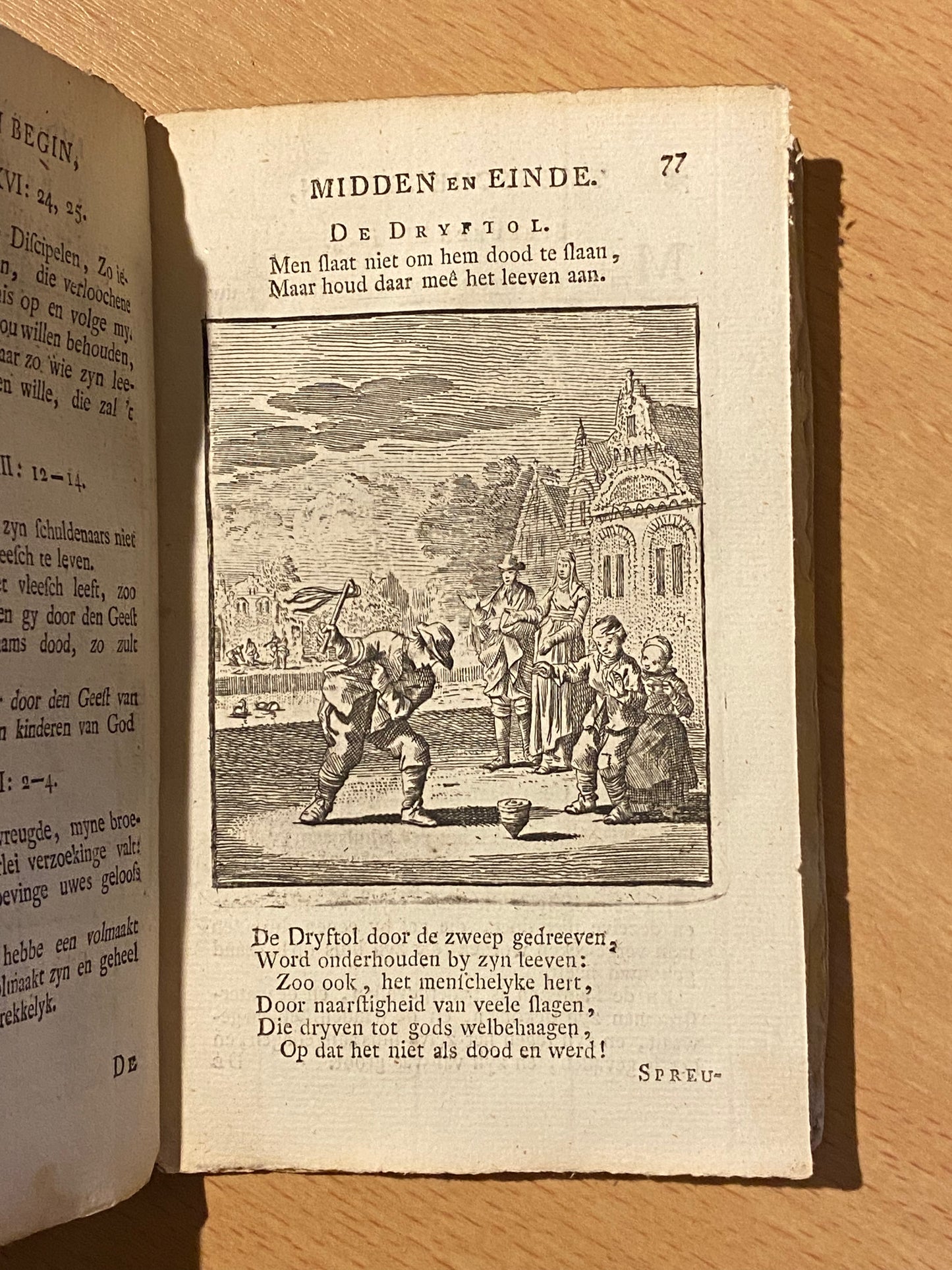 Jan Luiken. Des menschen begin, midden en einde. Amsterdam, Erven F. Houttuyn, 1782