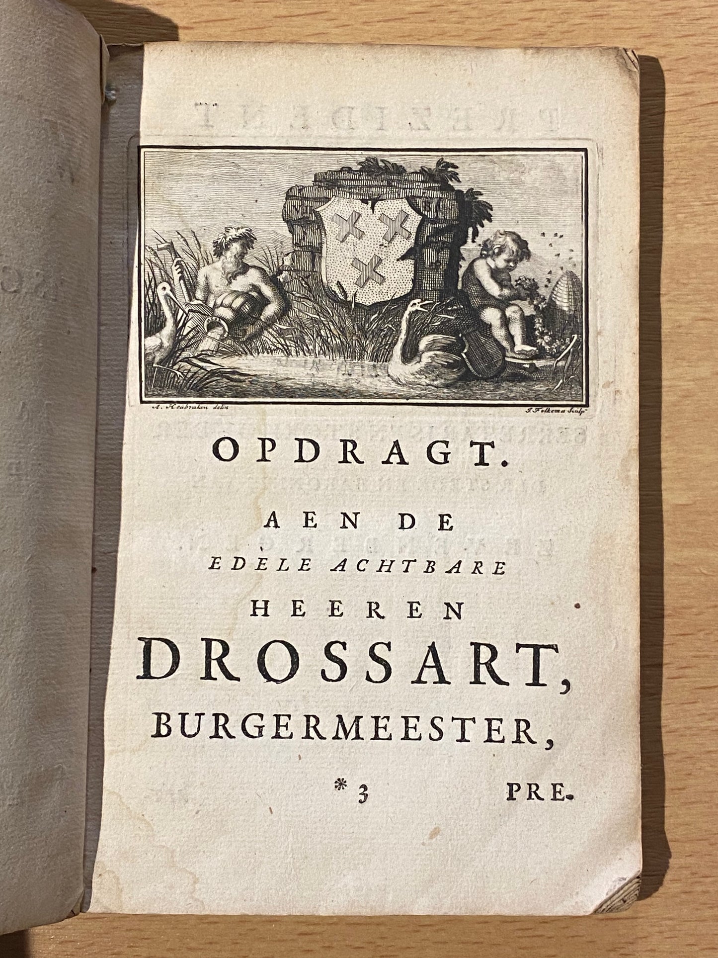 Jakob Zeeus. De wolf in 't schaepsvel. Tweede druk. Rotterdam, Arnold Willis, 1711