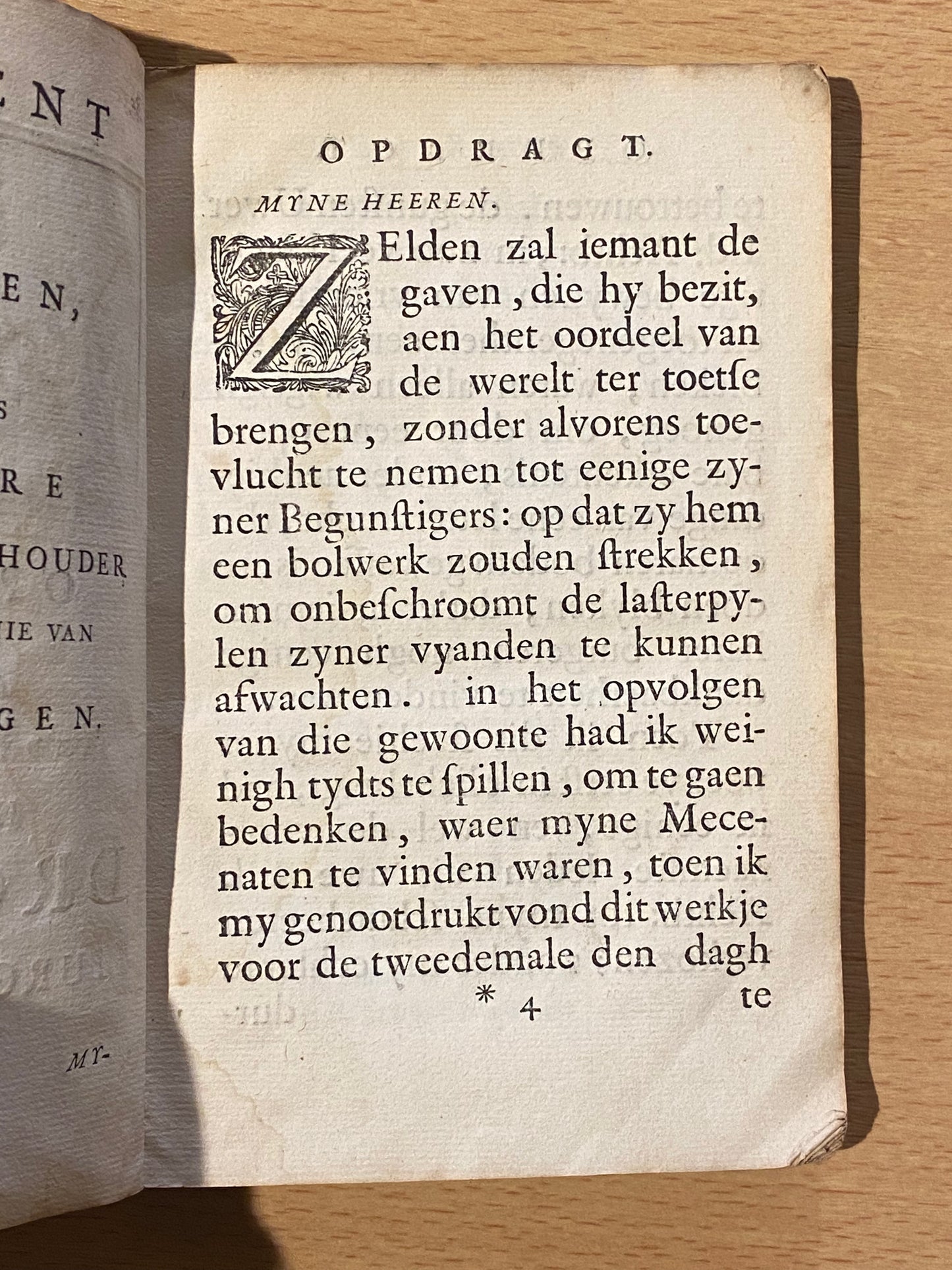 Jakob Zeeus. De wolf in 't schaepsvel. Tweede druk. Rotterdam, Arnold Willis, 1711