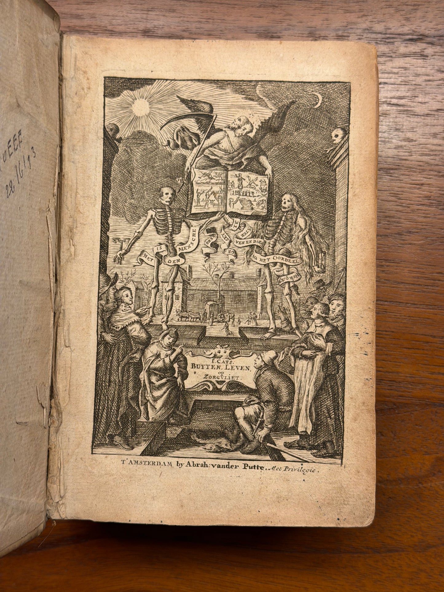 J. Cats, 1. Ouderdom, buyten leven en hof gedachten. 2. Invallende gedagten op voorvallende gelegenheden. 3. Koningklyke herderin Aspasia. 4. Afbeelding van 't huwelyk, en 't gene daar omtrent is, onder de gedaante van een fuyk.