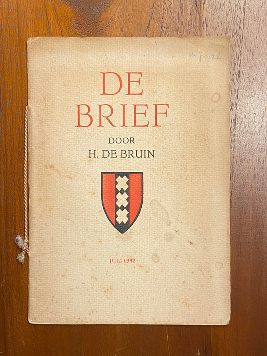 DE BRIEF DOOR H. DE BRUIN 1942