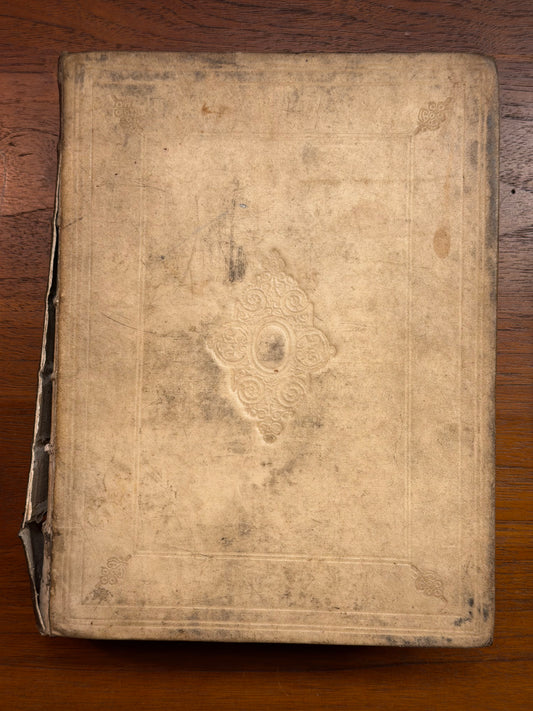 J. Cats, 's Werelts begin, midden, eynde, besloten in den trou-ringh met den proef-steen. t'Aemsterdam, Nicolaes van Ravesteyn, 1643.