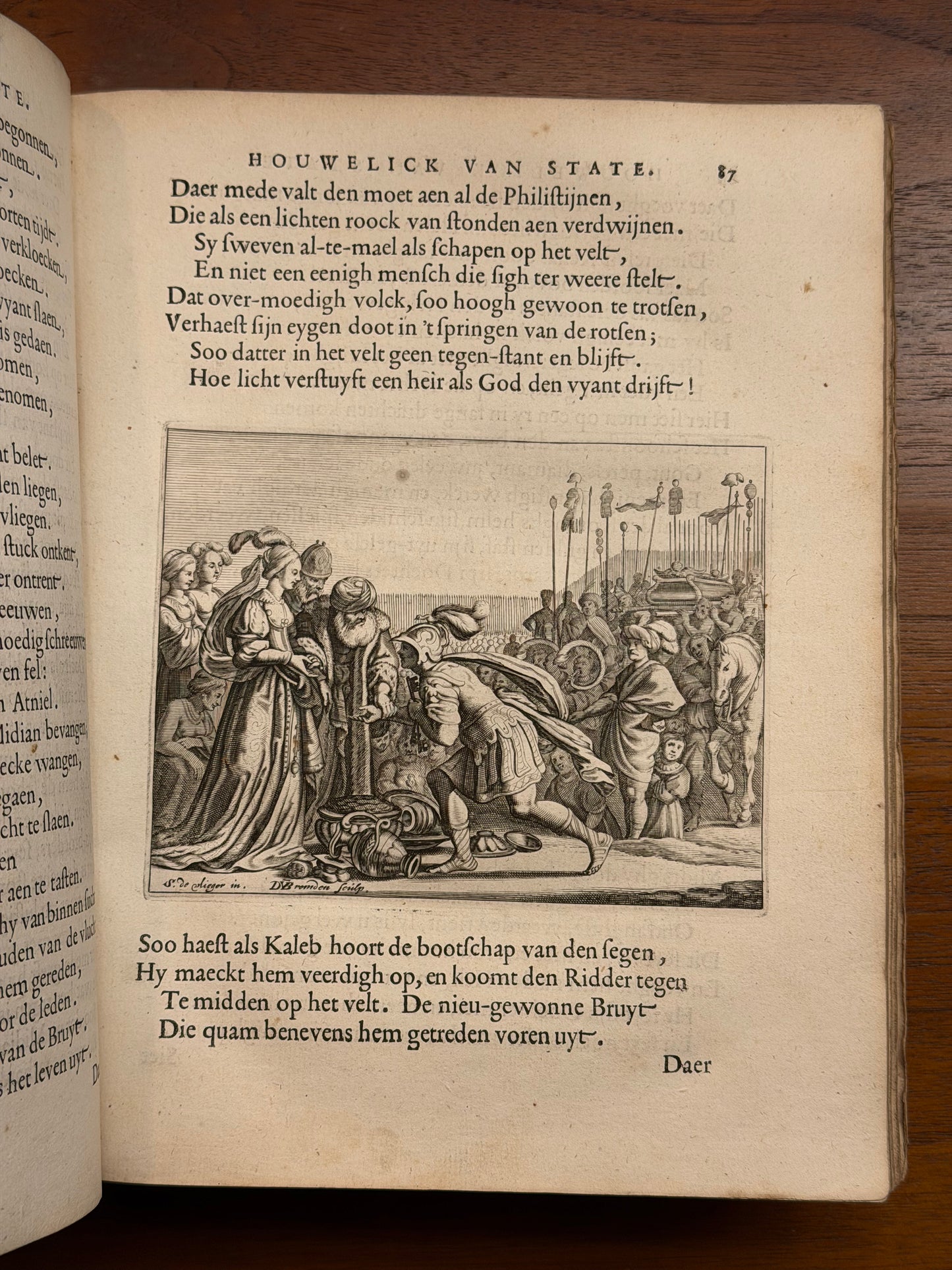 J. Cats, 's Werelts begin, midden, eynde, besloten in den trou-ringh met den proef-steen. t'Aemsterdam, Nicolaes van Ravesteyn, 1643.