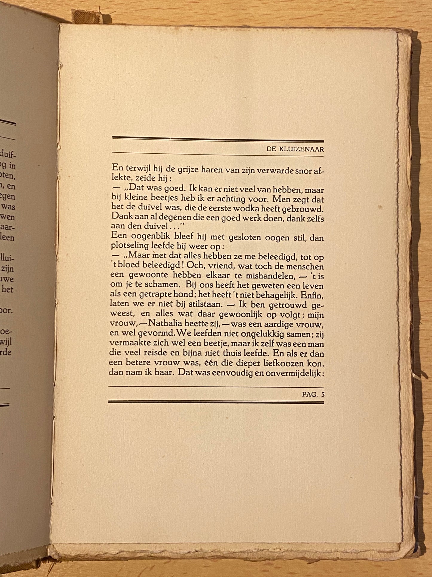DE KLULZENAR MAXIM GORKI N.V. UITGEVERS-MAATSCHAPPI] VAN LOGHUM SLATERUS & VISSER 1924