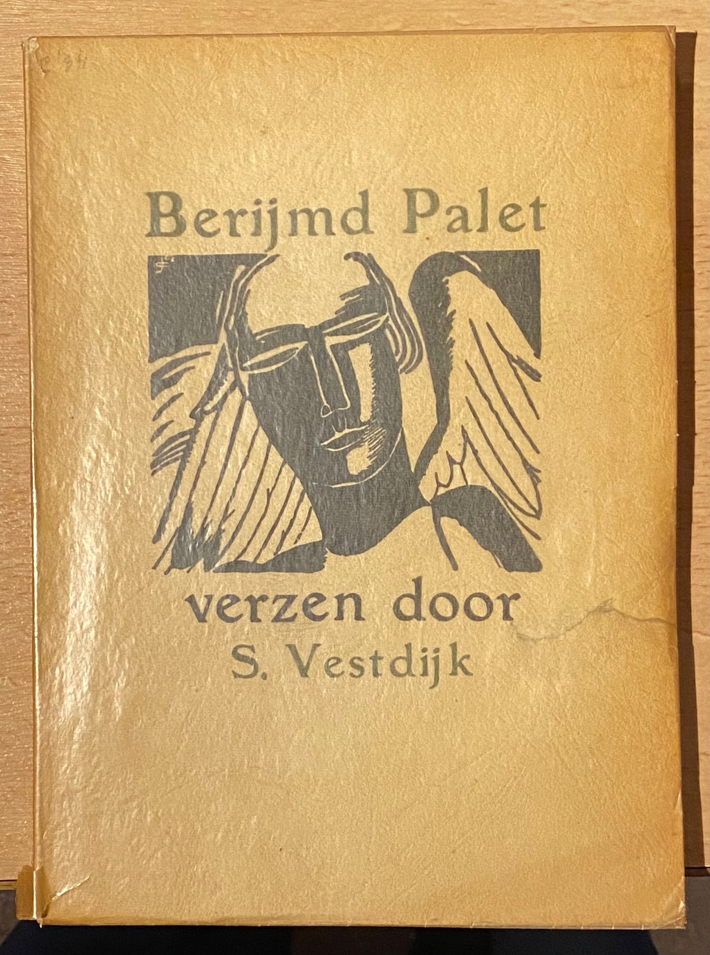 Berijmd Palet verzen door S. Vestdijk