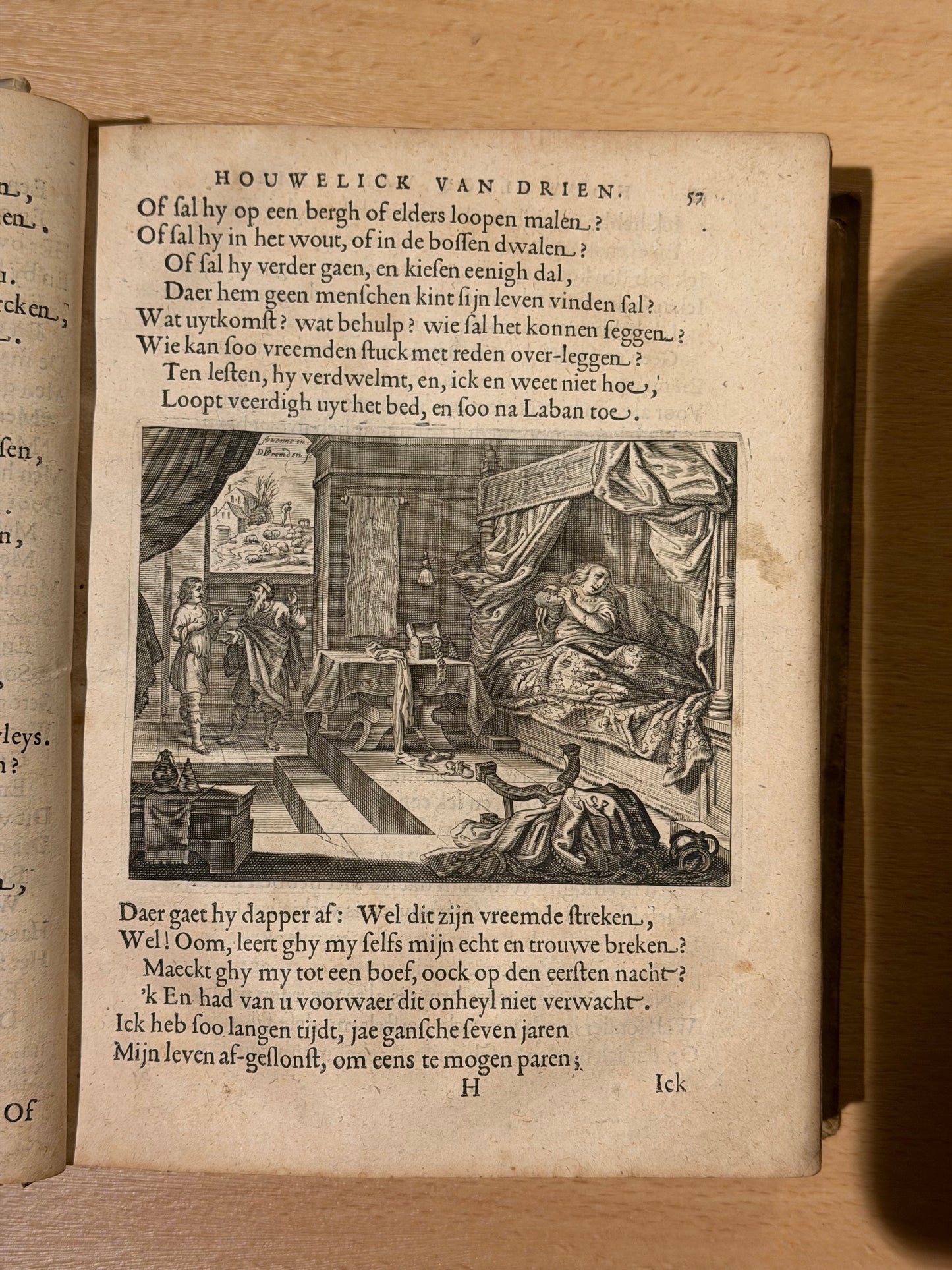 J. Cats, 's Werelts begin, midden, eynde, besloten in den trou-ringh met den proef-steen. t'Aemsterdam, Nicolaes van Ravesteyn, 1643.