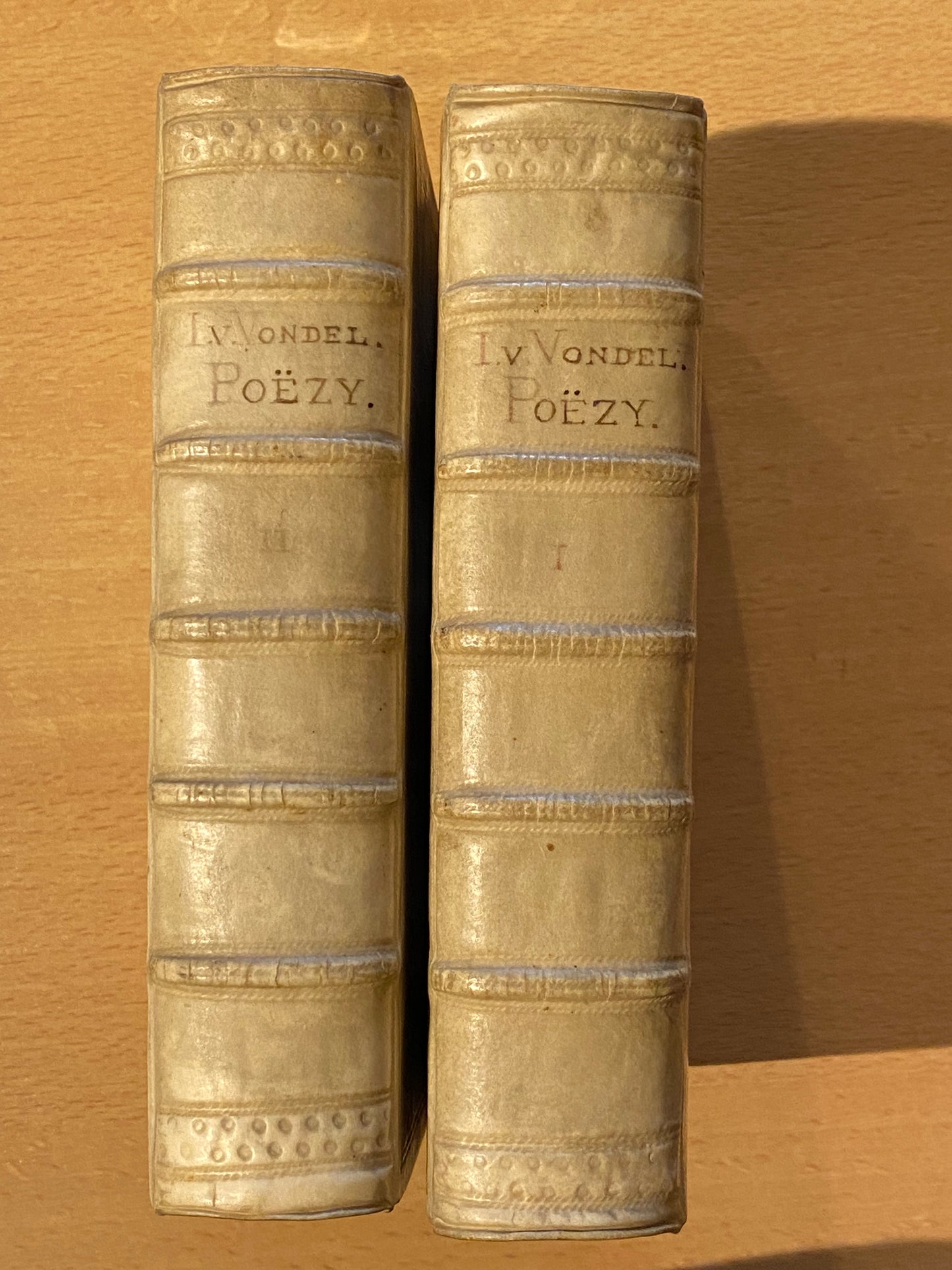 J. V. Vondel, Poëzy of Verscheide gedichten. Franeker, Leonard Strik, 1682