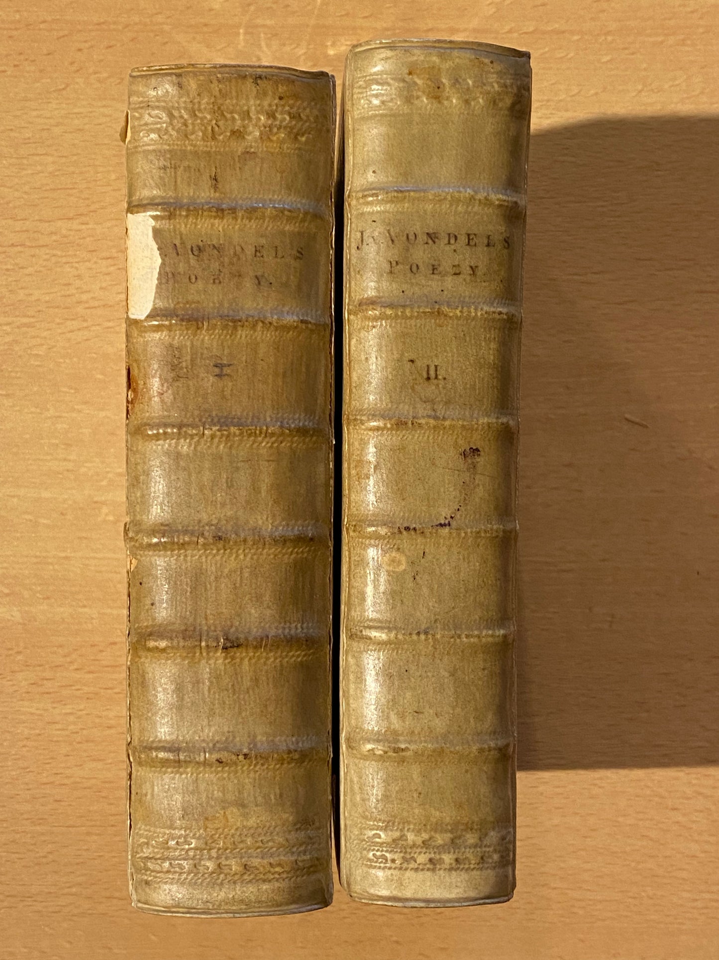 J. V. Vondel, Poëzy of Verscheide gedichten. Franeker, Leonard Strik, 1682