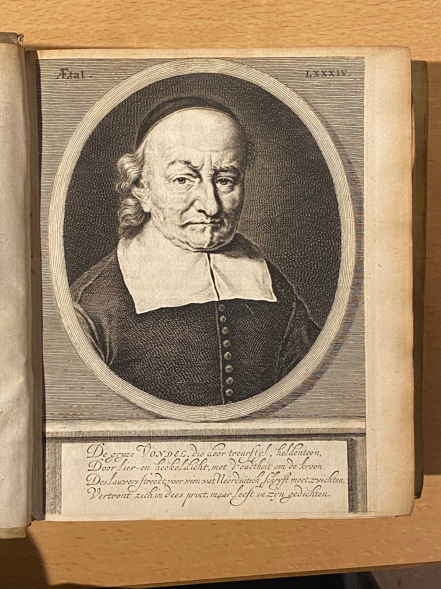 J. V. Vondel, Poëzy of Verscheide gedichten. Franeker, Leonard Strik, 1682