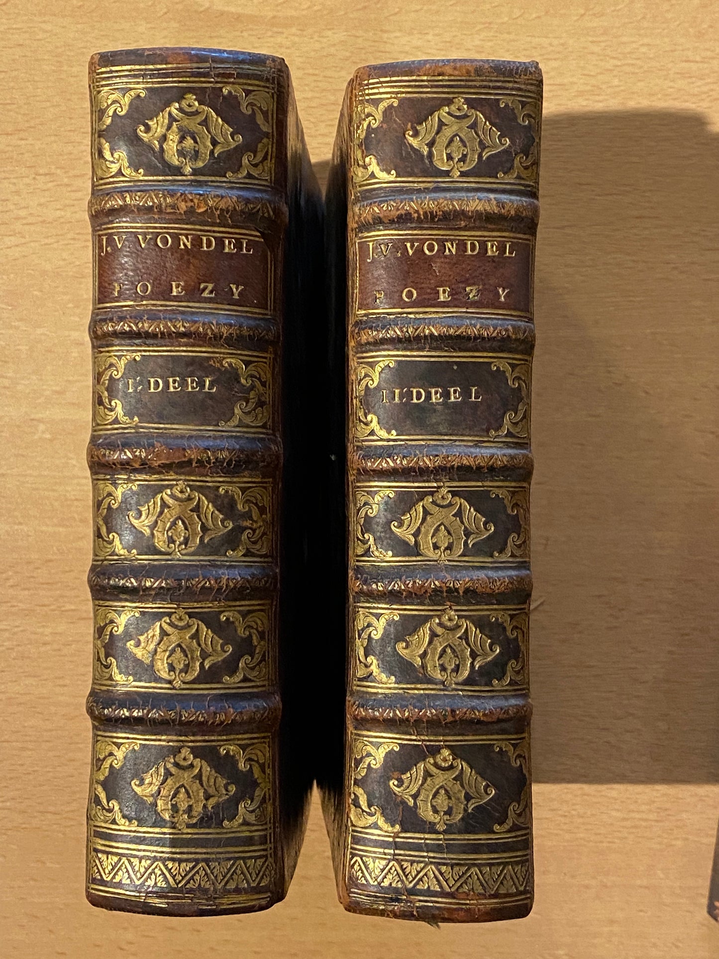 J. V. Vondel, Poëzy of Verscheide gedichten. Franeker, Leonard Strik, 1682