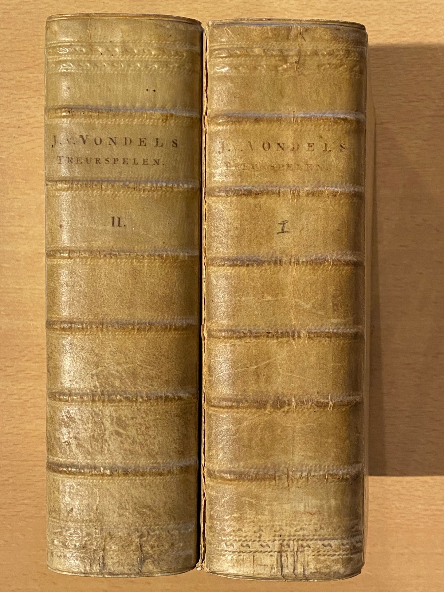 J. V. VONDELS HIERUSALEM VER WOEST. TREURSPEL. Over vele Jaren gedrukt, en nu herdrukt. 1655