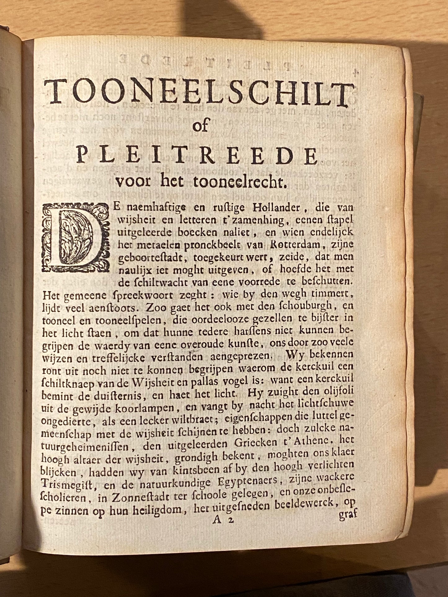 J. V. VONDELS HIERUSALEM VER WOEST. TREURSPEL. Over vele Jaren gedrukt, en nu herdrukt. 1655