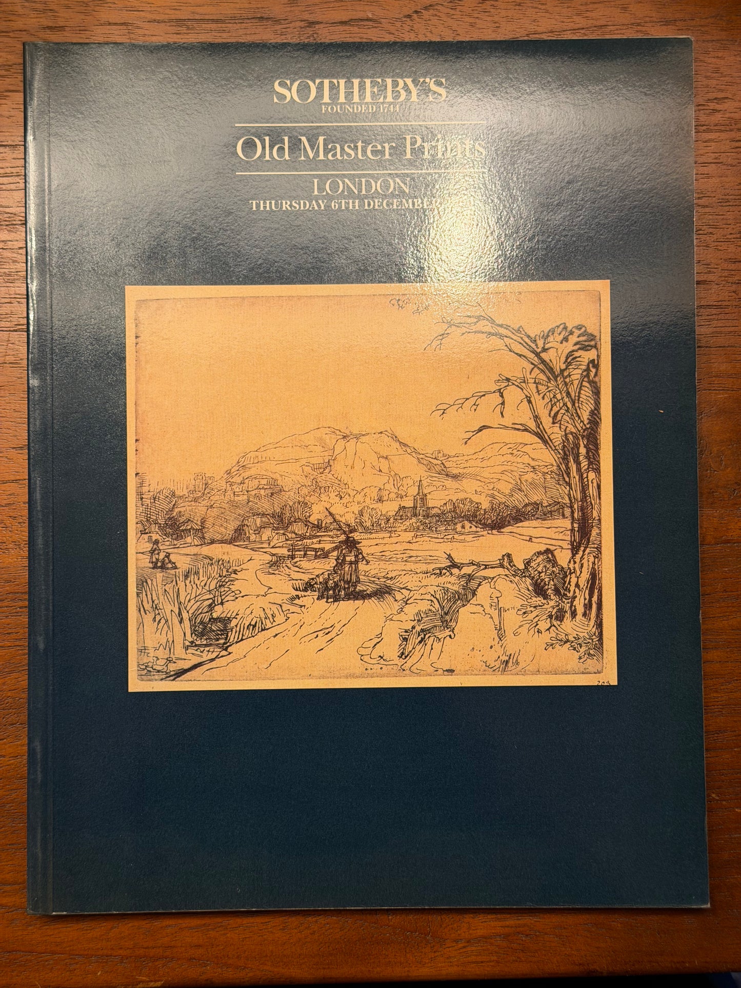 SOTUBSS Old Master Prints 1990