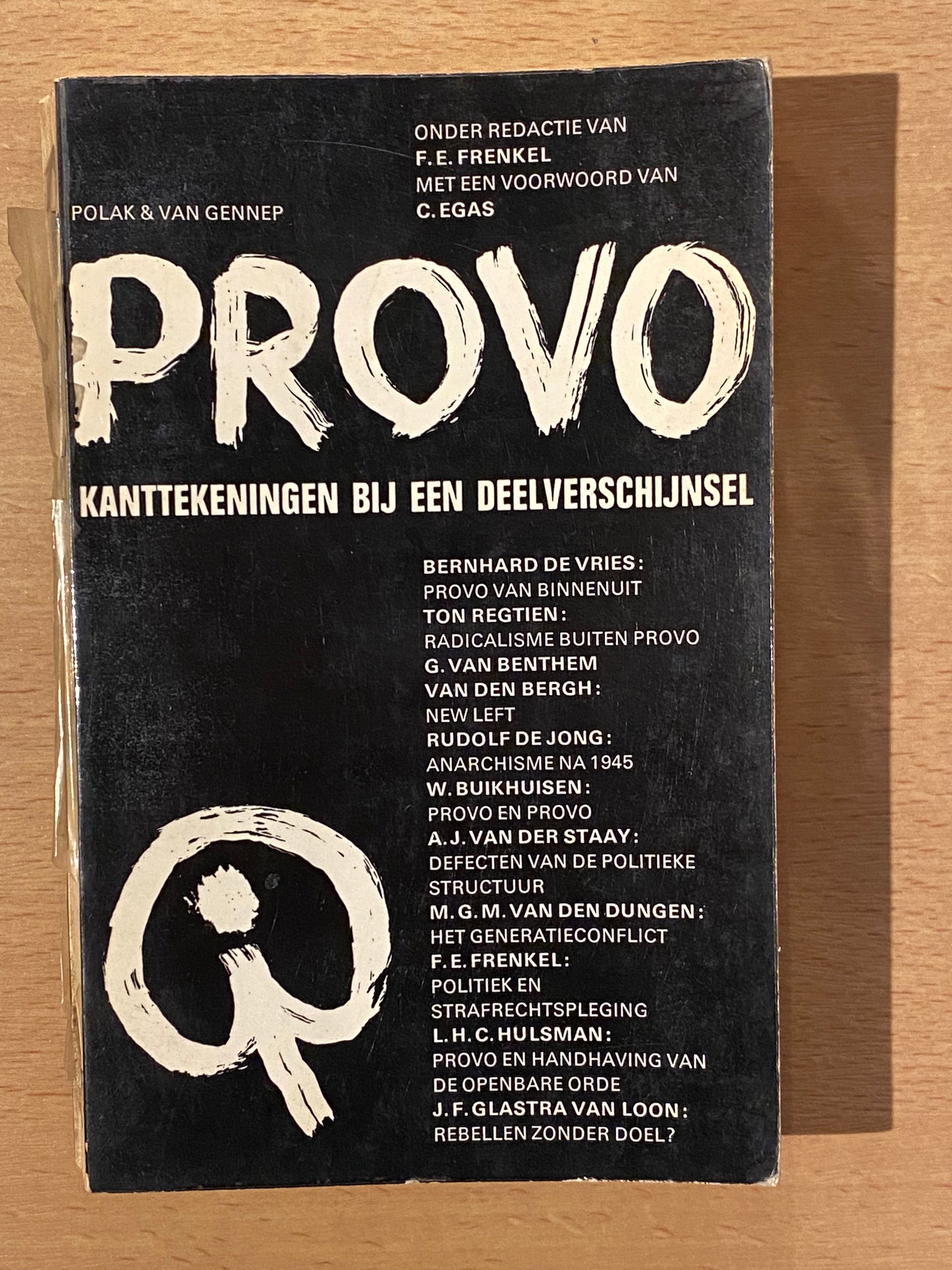 PROVO KANTTEKENINGEN BIJ EEN DEELVERSCHIUNSEL