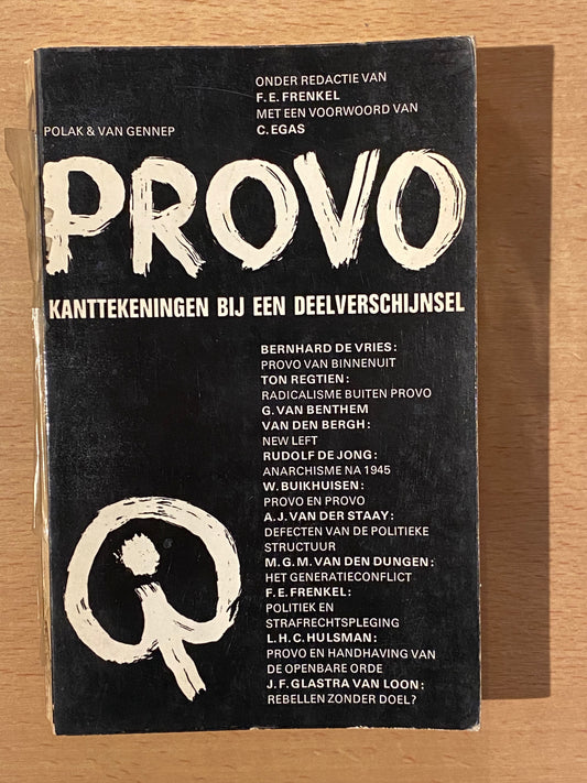 PROVO KANTTEKENINGEN BIJ EEN DEELVERSCHIUNSEL