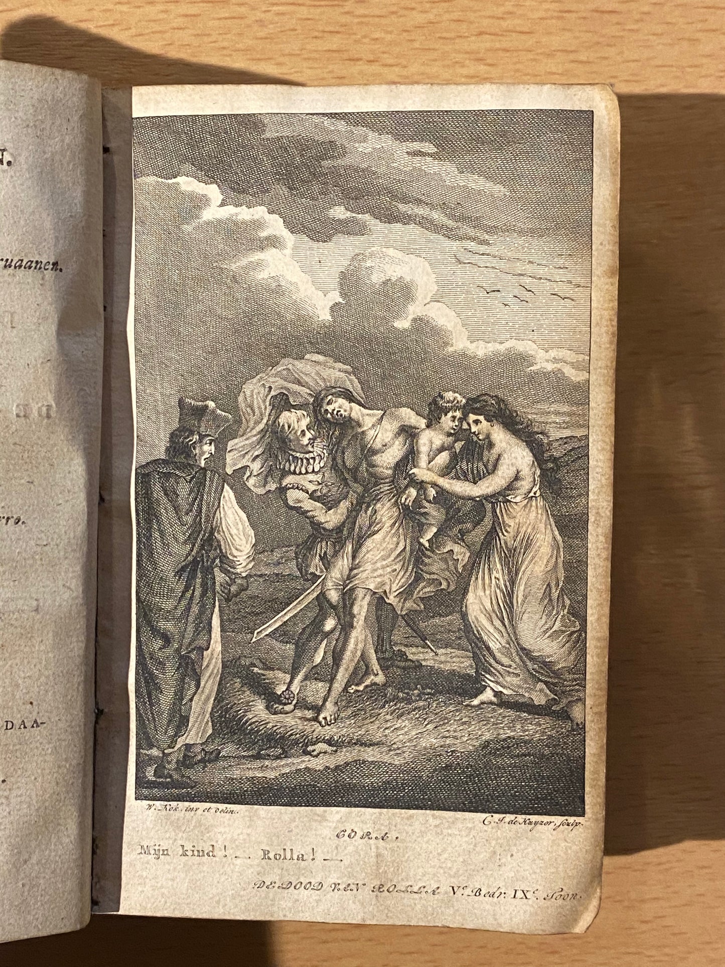 Zedelyk schouwtoneel der menschelyke hartstochten en daaden. Amsterdam, de weduwe J. Doll, 1796