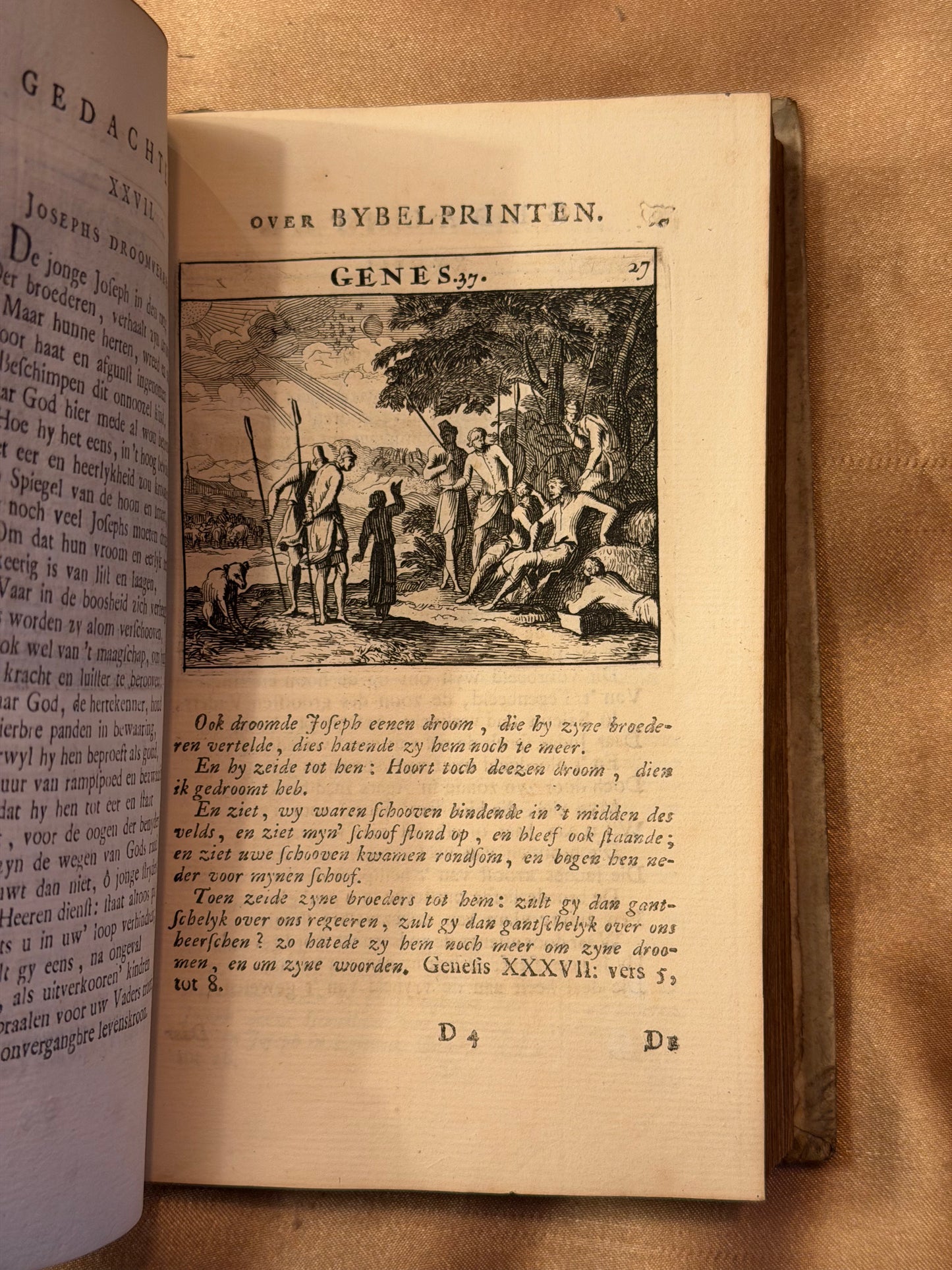 Cl. Bruin, Dichtmaatige gedachten over hondervyfenvyftig bybelsche printverbeeldingen. t'Amsterdam, by Marten Schagen, 1727.