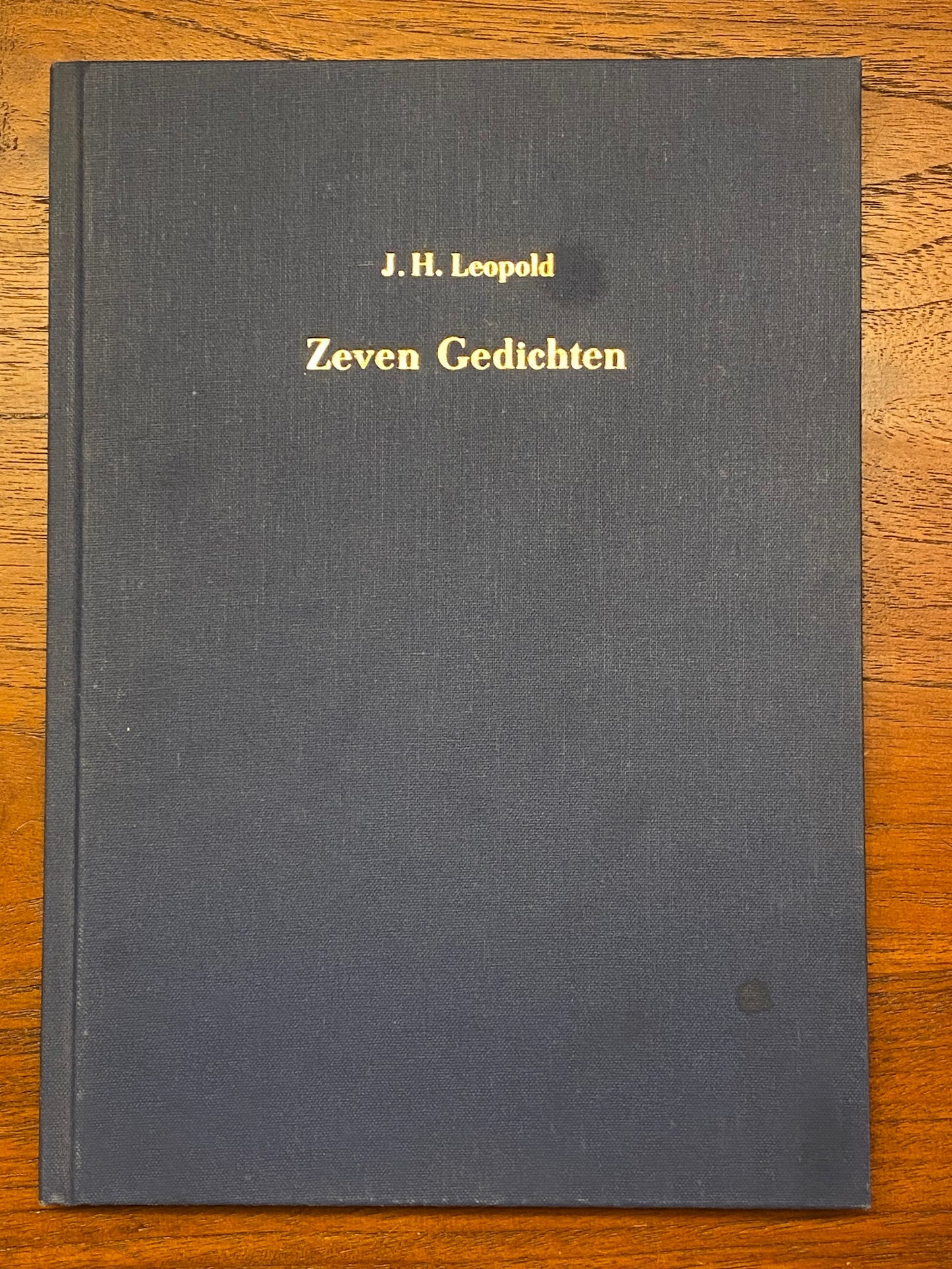J. H. Leopold Zeven Gedichten