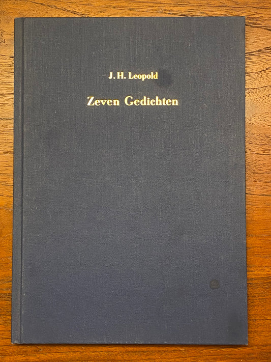 J. H. Leopold Zeven Gedichten