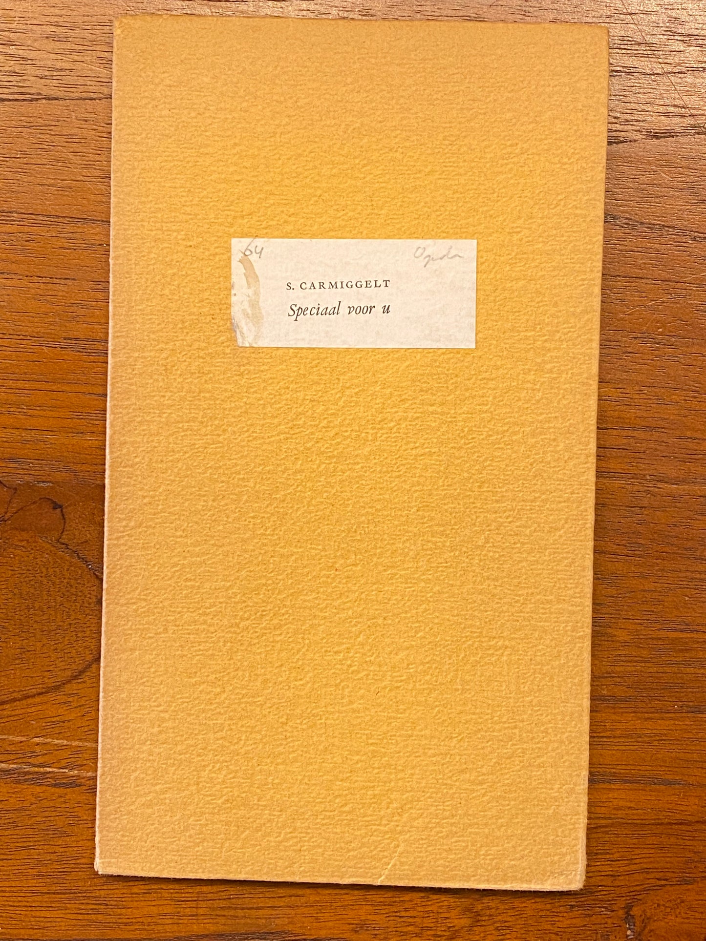 S. CARMIGGELT Special voor u