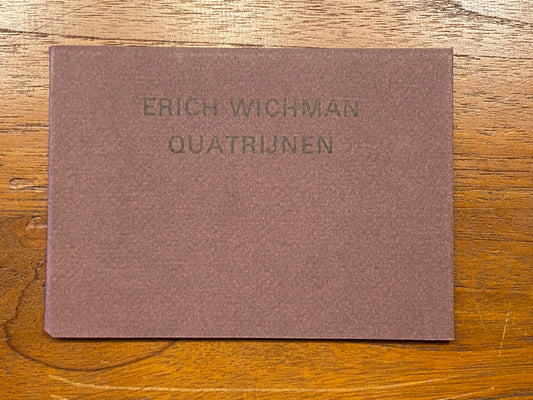 ERICH WICHMAN QUATRISNEN