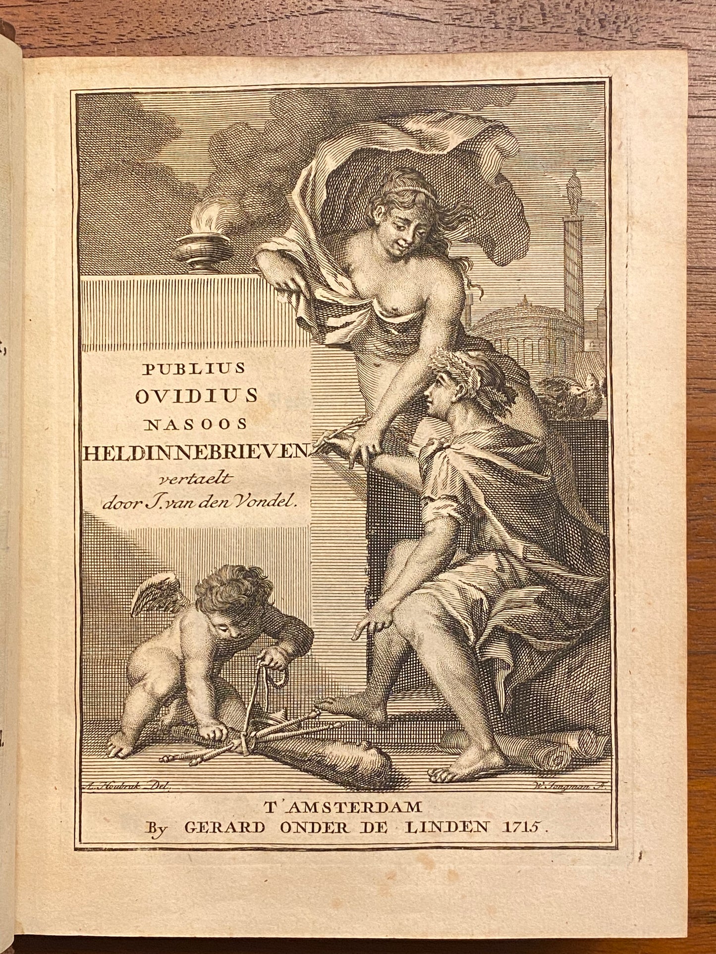 J. v. Vondel, Publius Virgilius Maroos Wercken. Amsterdam, voor de weduwe van Abraham de Wees, 1660