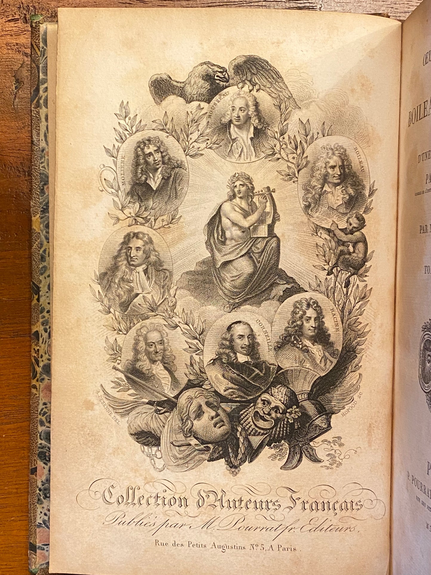 Nicolas Boileau-Despréaux, Oeuvres complètes de Boileau Despréaux. Paris, P. Pourrat Fres, 1832