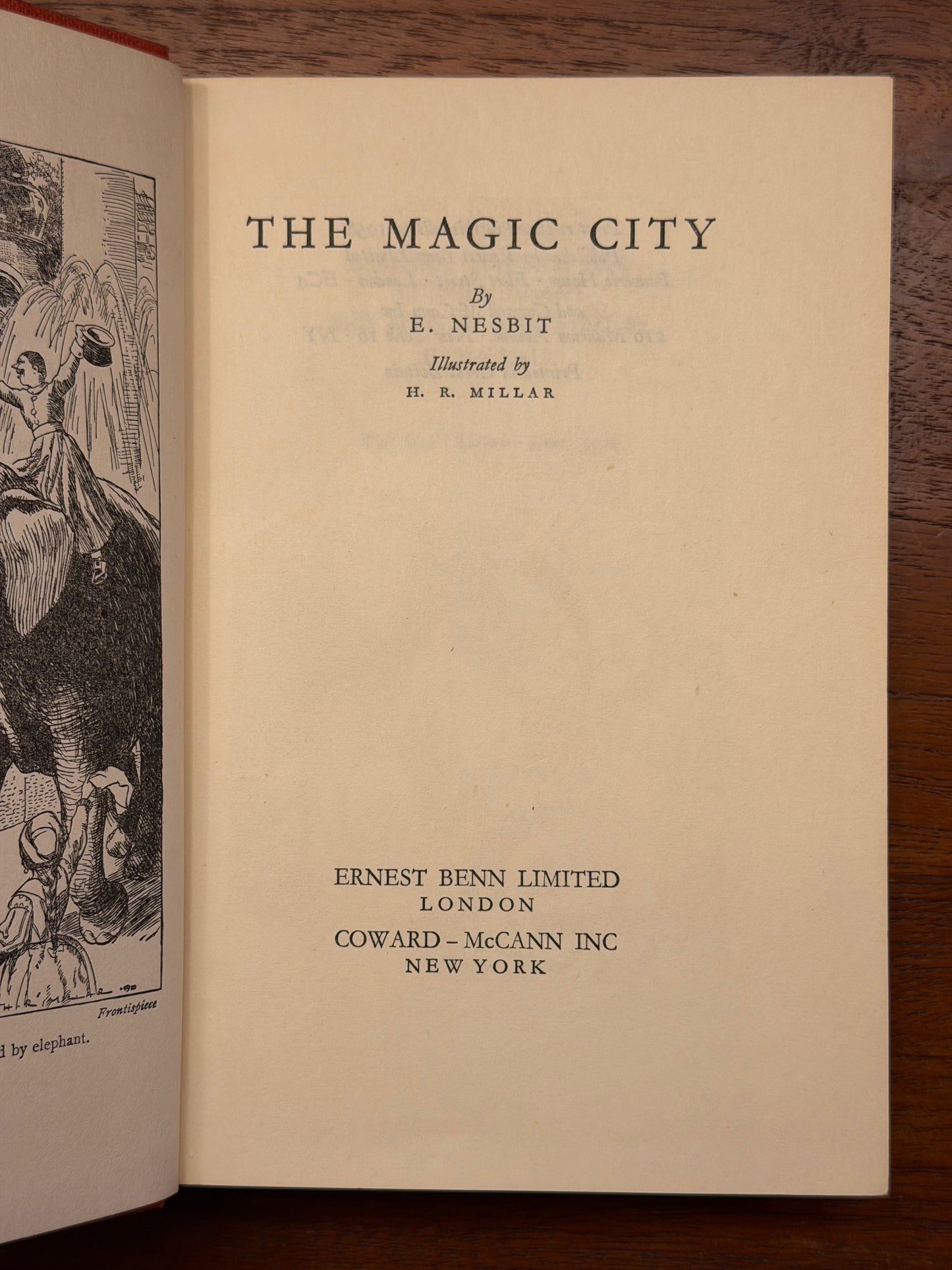 THE MAGIC CITY By E. NESBIT Illustrated by H. R. MILLAR