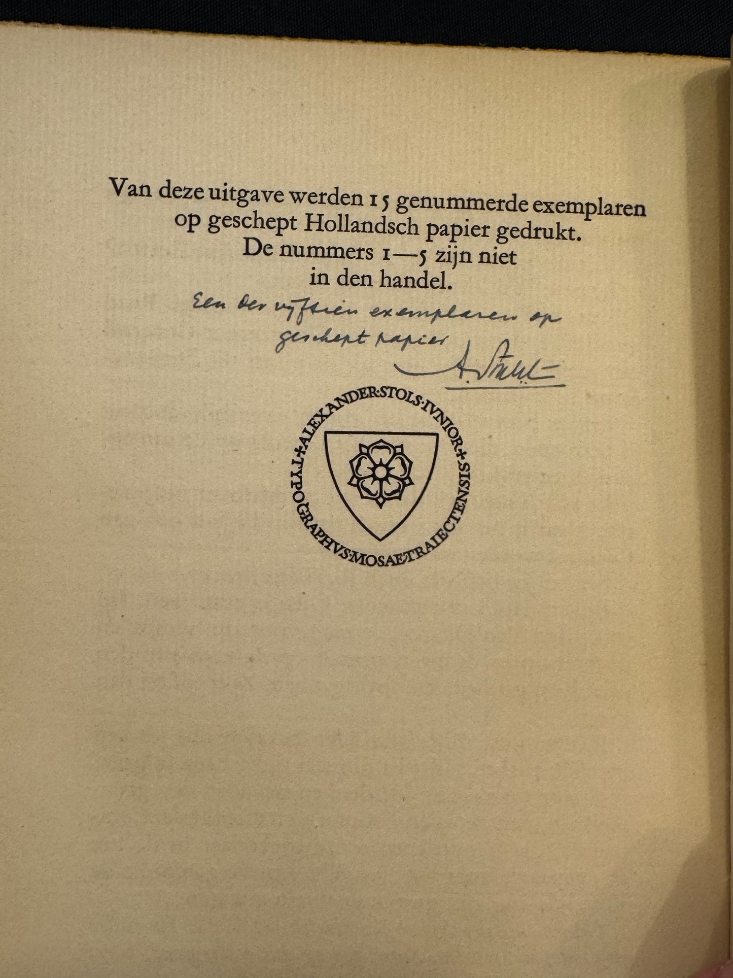 J. Slauerhoff. Jan Pietersz Coen. Maastricht en Brussel, Stols, [1931]