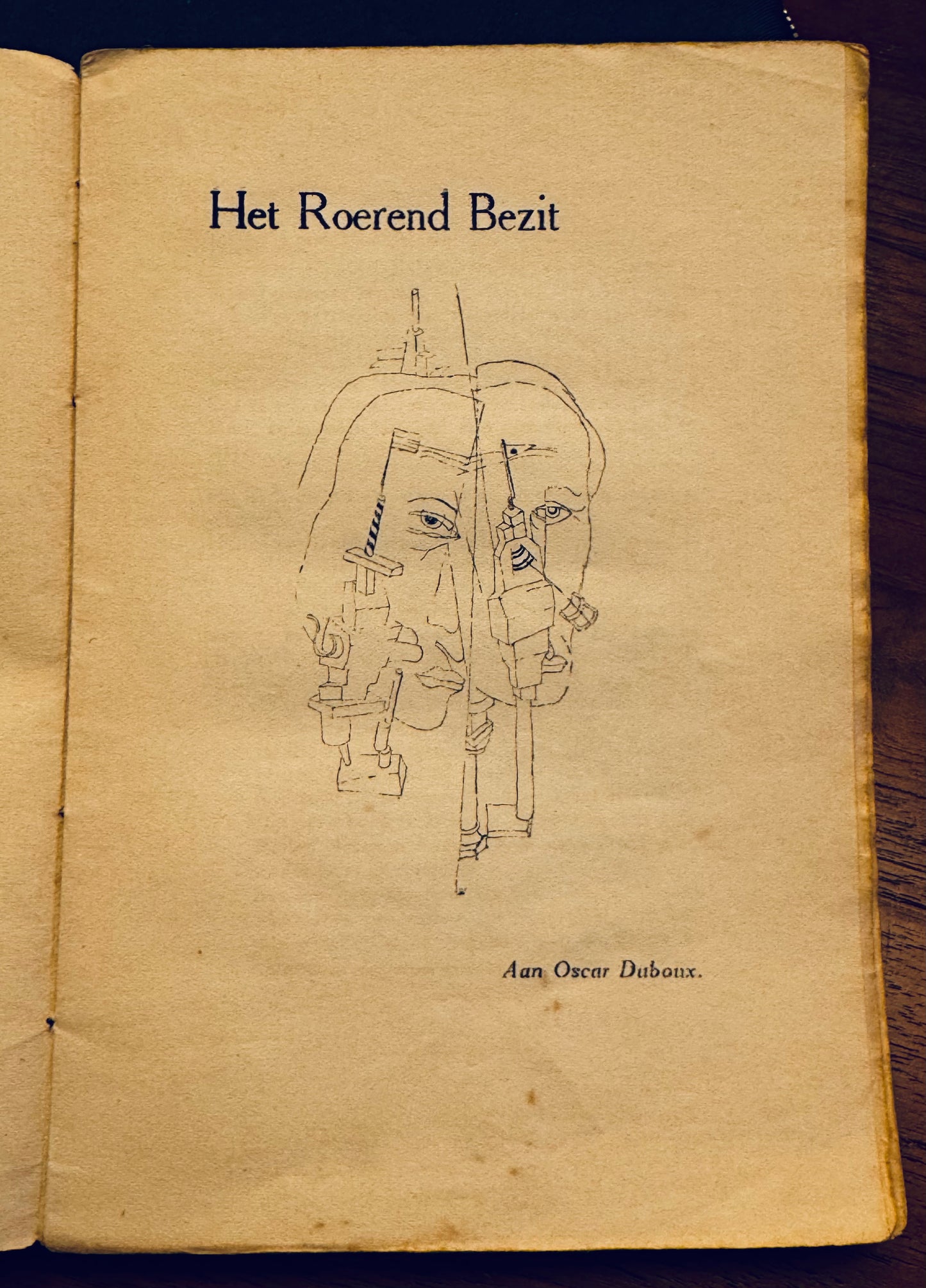 E. du Perron, Bij gebrek aan ernst. Bussum, W.N. Dinger, 1926